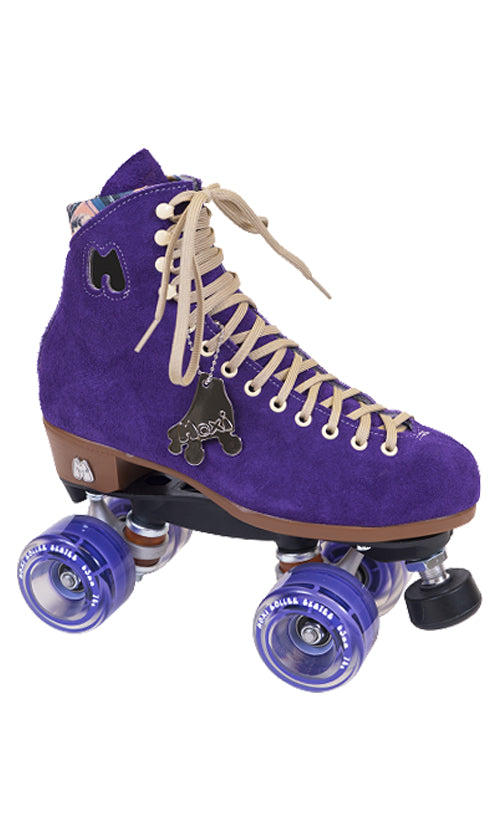 Moxi Lolly Roller Skates for Women - Taffy Purple Outdoor & Indoor Skates for Artistic Skating, Rink & Street Use