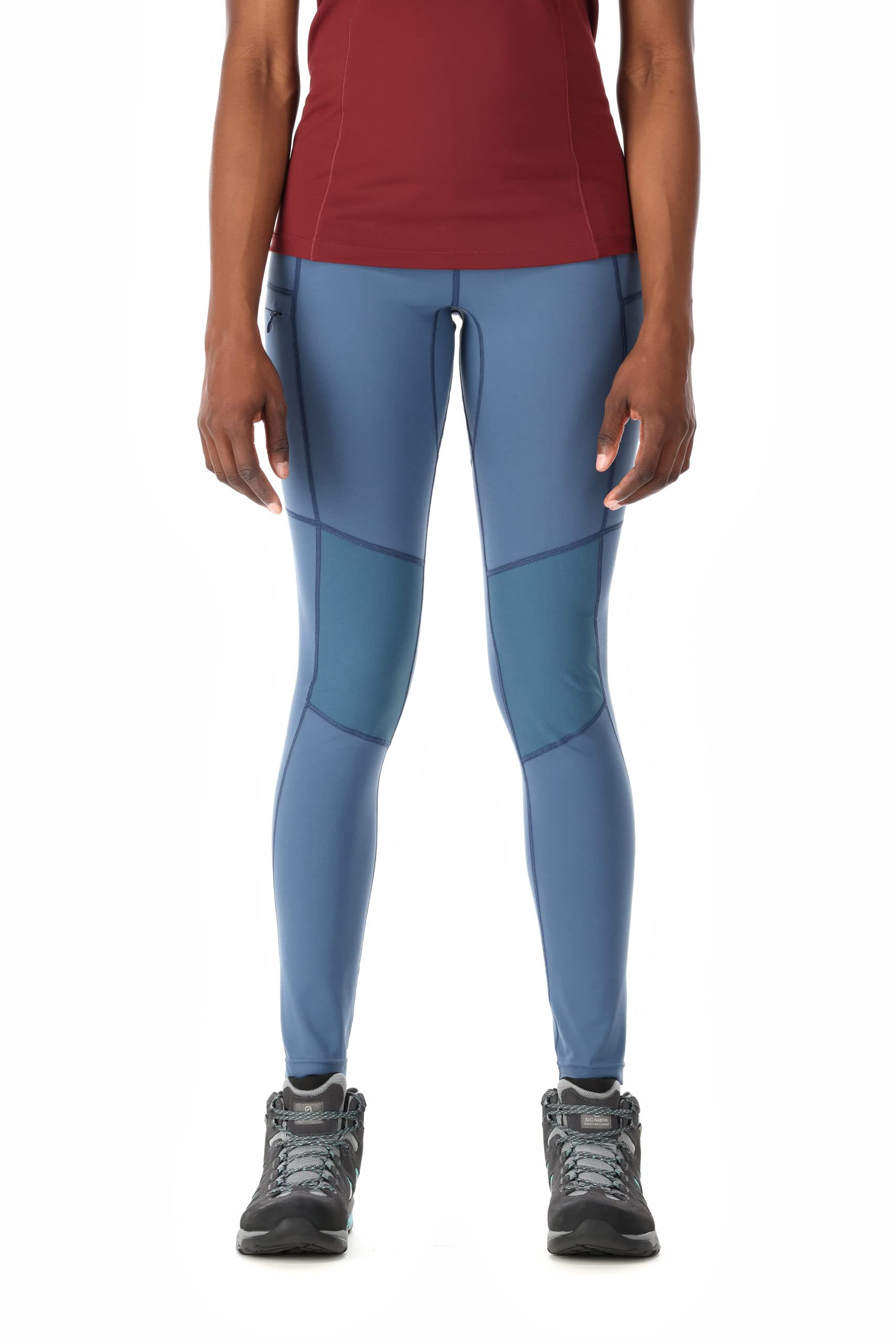 Rab Women's Horizon Tights - Moisture-Wicking Durable Leggings for Hiking, Trail Running & Climbing | Perfect for Outdoor Adventures, Gym Workouts & Yoga Sessions