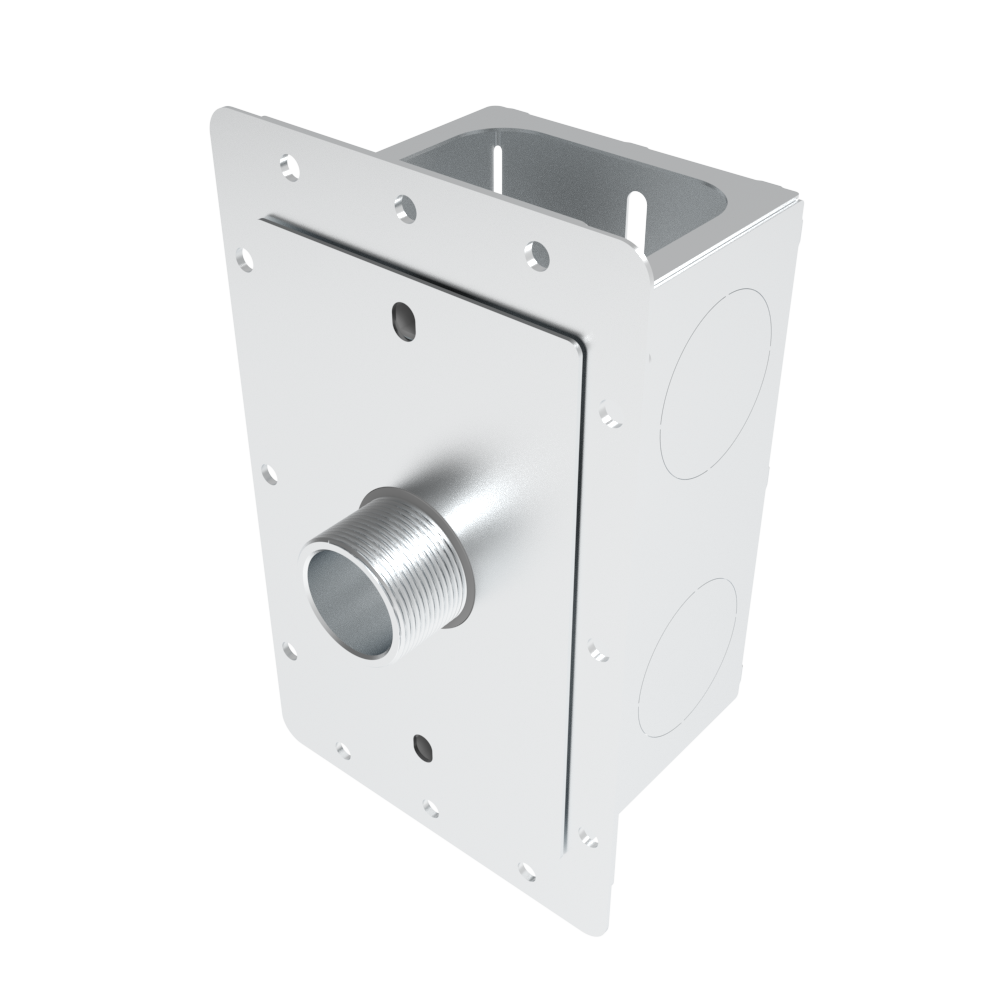 Amba Concealed ATW CWB In-Wall Electrical Box - Durable Metal Junction Box for Home & Office Wiring, Ideal for Concealed Installations in Drywall and Panels