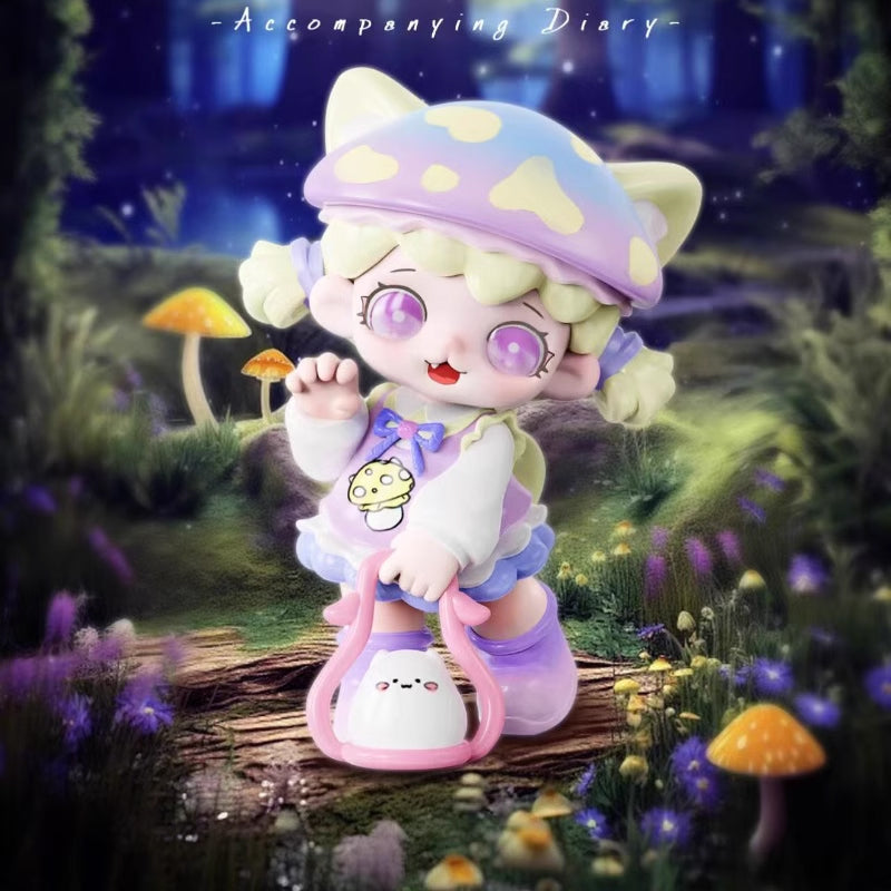MIOCO Companion Diary Series Blind Box - Cute Collectible Figures for Anime Fans, Perfect for Gifts, Display & Surprise Unboxing Fun