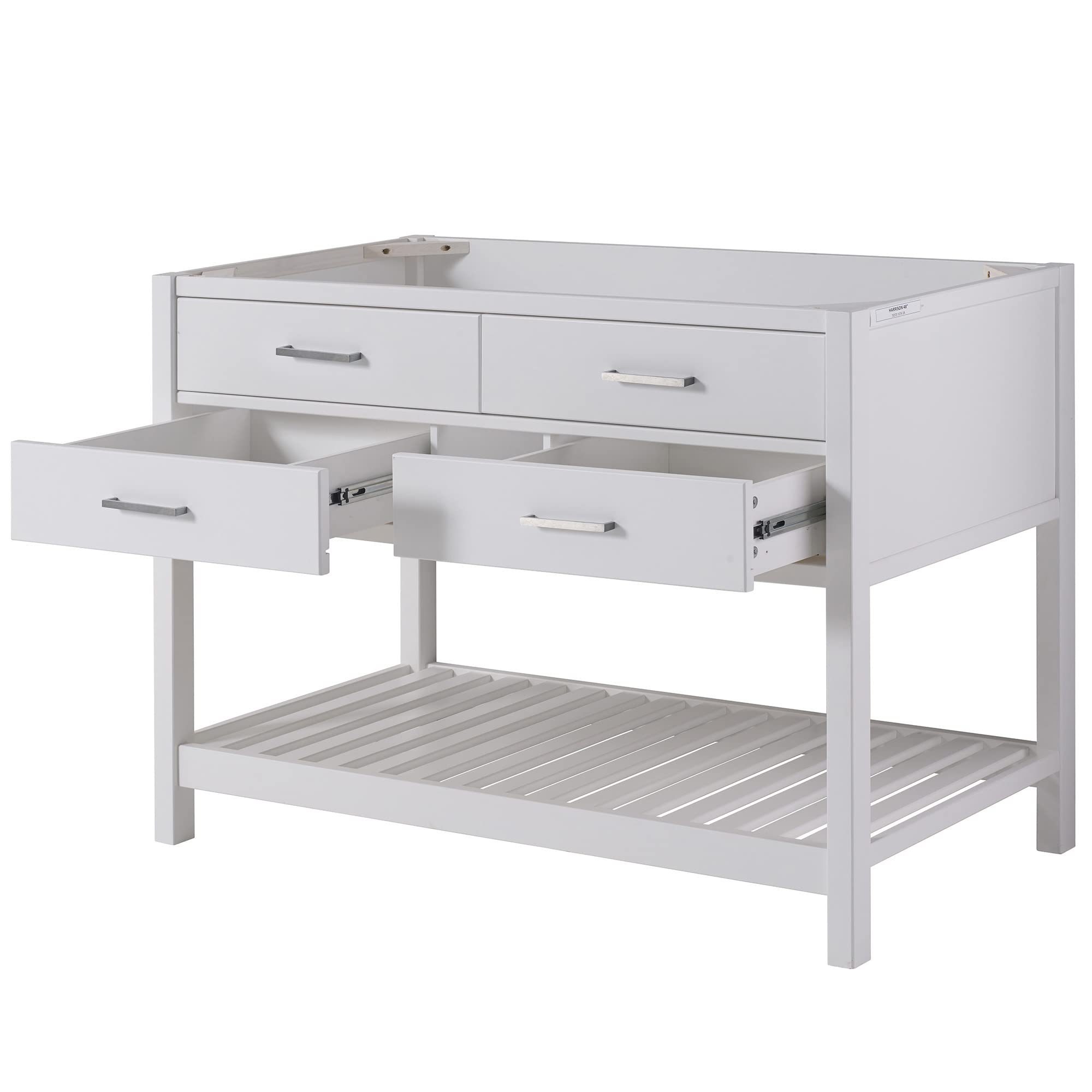 White Pine Bathroom Vanity Cabinet - 48