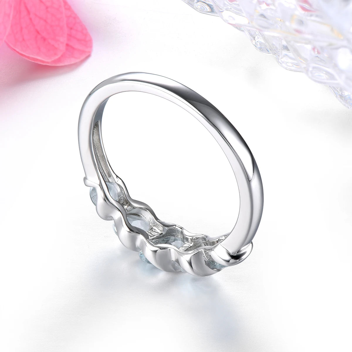Deep Affection Ring - Elegant Sterling Silver Promise Ring for Women, Romantic Gift for Her - Perfect for Anniversaries, Engagements & Special Occasions