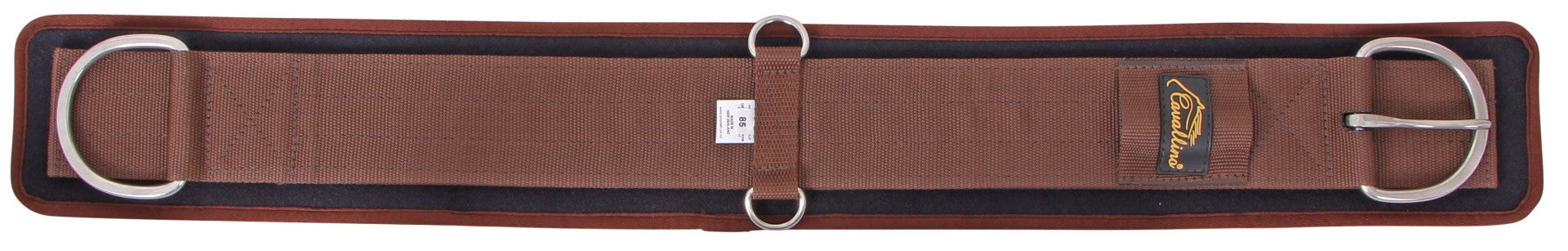 Cavallino Air Tech Western Buckle/Dee Girth - Breathable Horse Girth for Comfort & Performance - Perfect for Trail Riding, Rodeo & Western Show Events