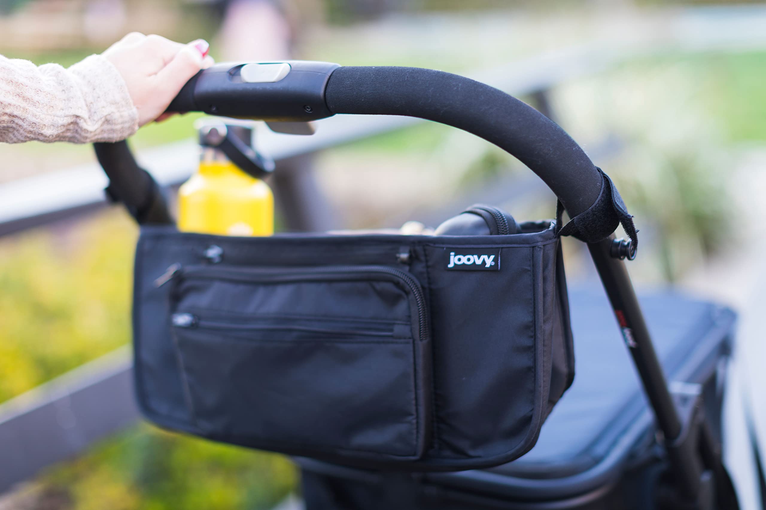 Joovy Kooper & Boot Parent Organizer - Premium Baby Stroller Accessory for Diapers, Wipes & Essentials - Perfect for Travel, Shopping & Outdoor Adventures