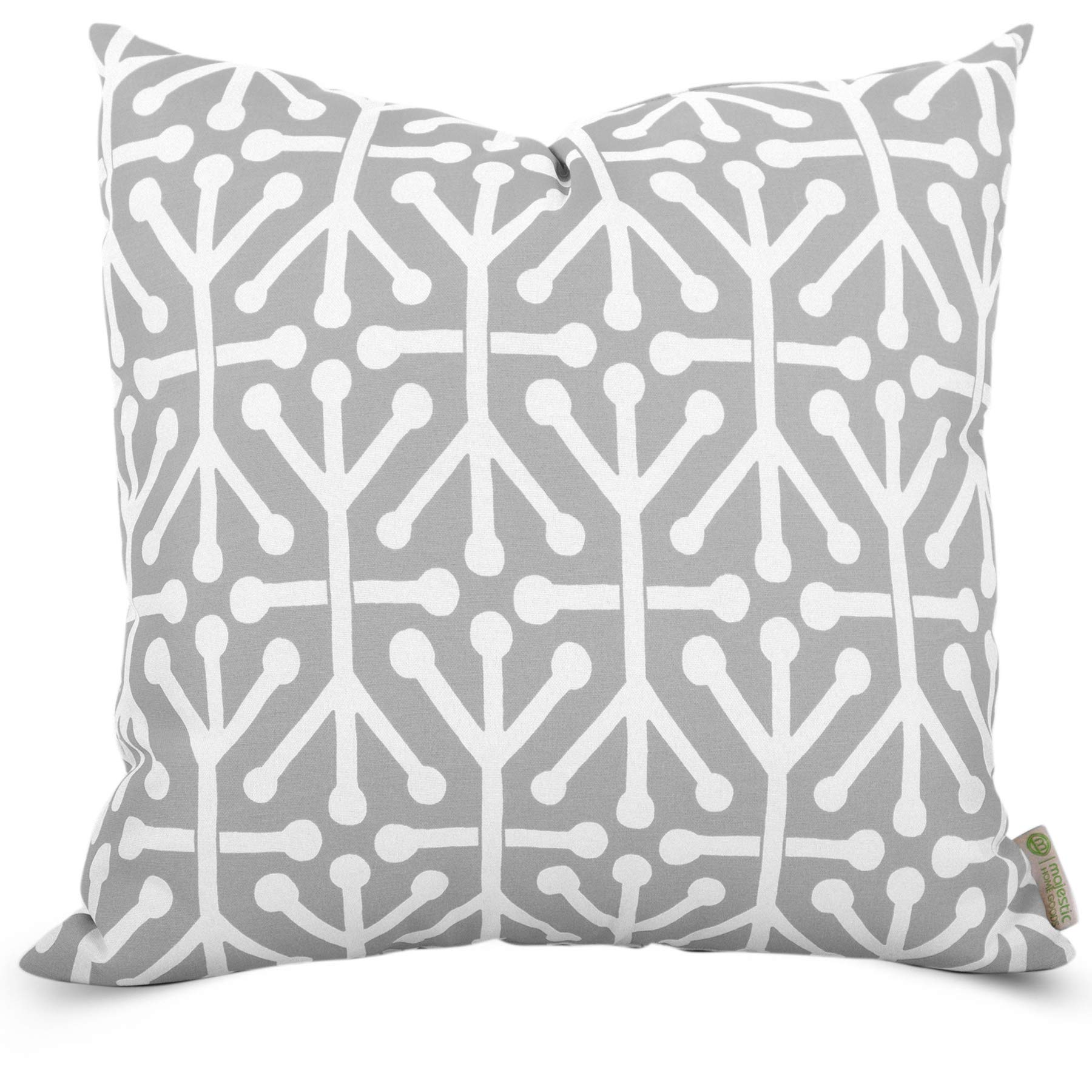 Majestic Home Goods Aruba Pillow - Soft & Comfortable Decorative Throw Pillow for Sofa, Bed, Couch - Perfect for Living Room, Bedroom & Home Decor