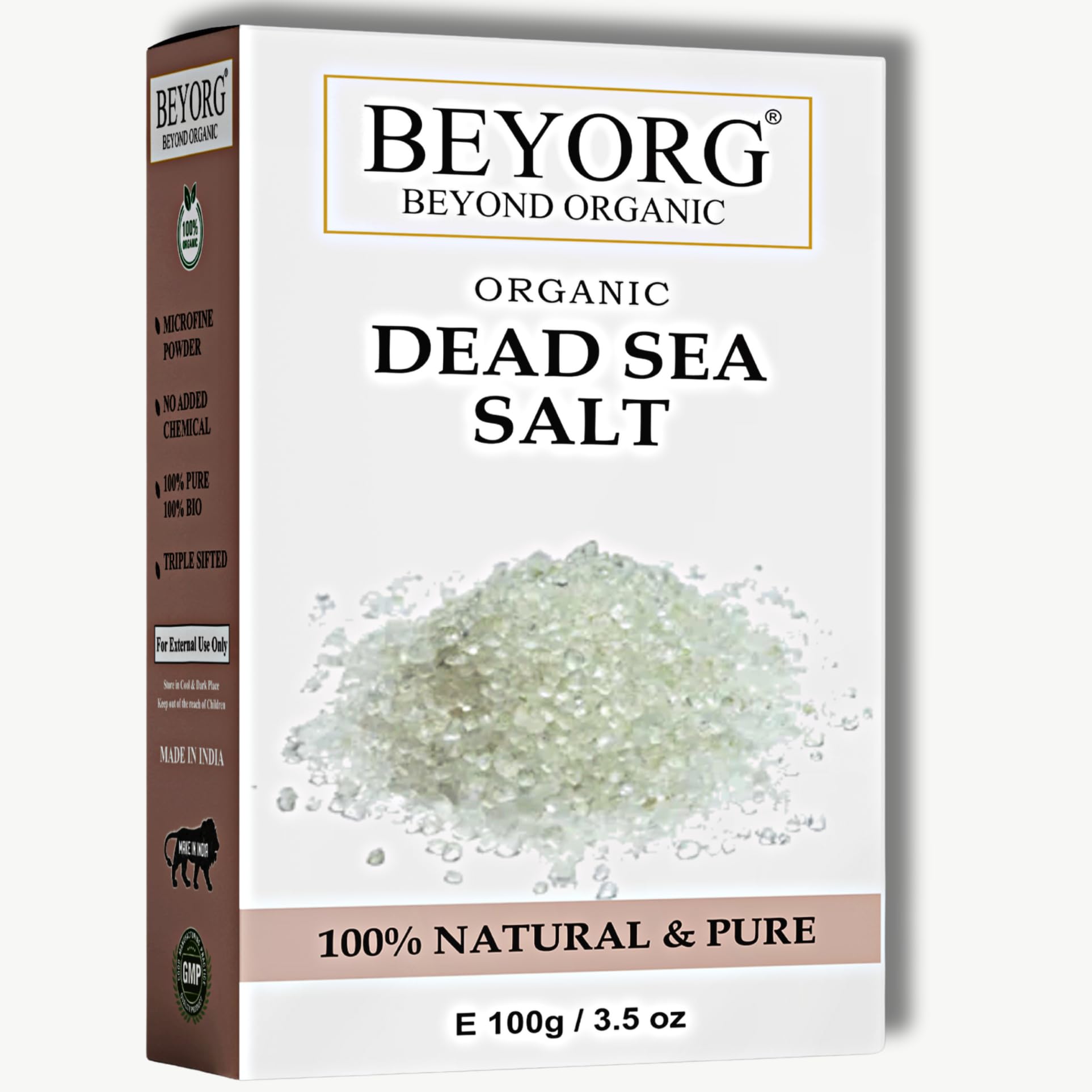 Natural Dead Sea Mud Powder for Skin Brightening, Sun Tan Removal & Acne Spot Treatment - Face Mask for Glowing Skin | Perfect for Spa Day, At-Home Facial & Skincare Routine