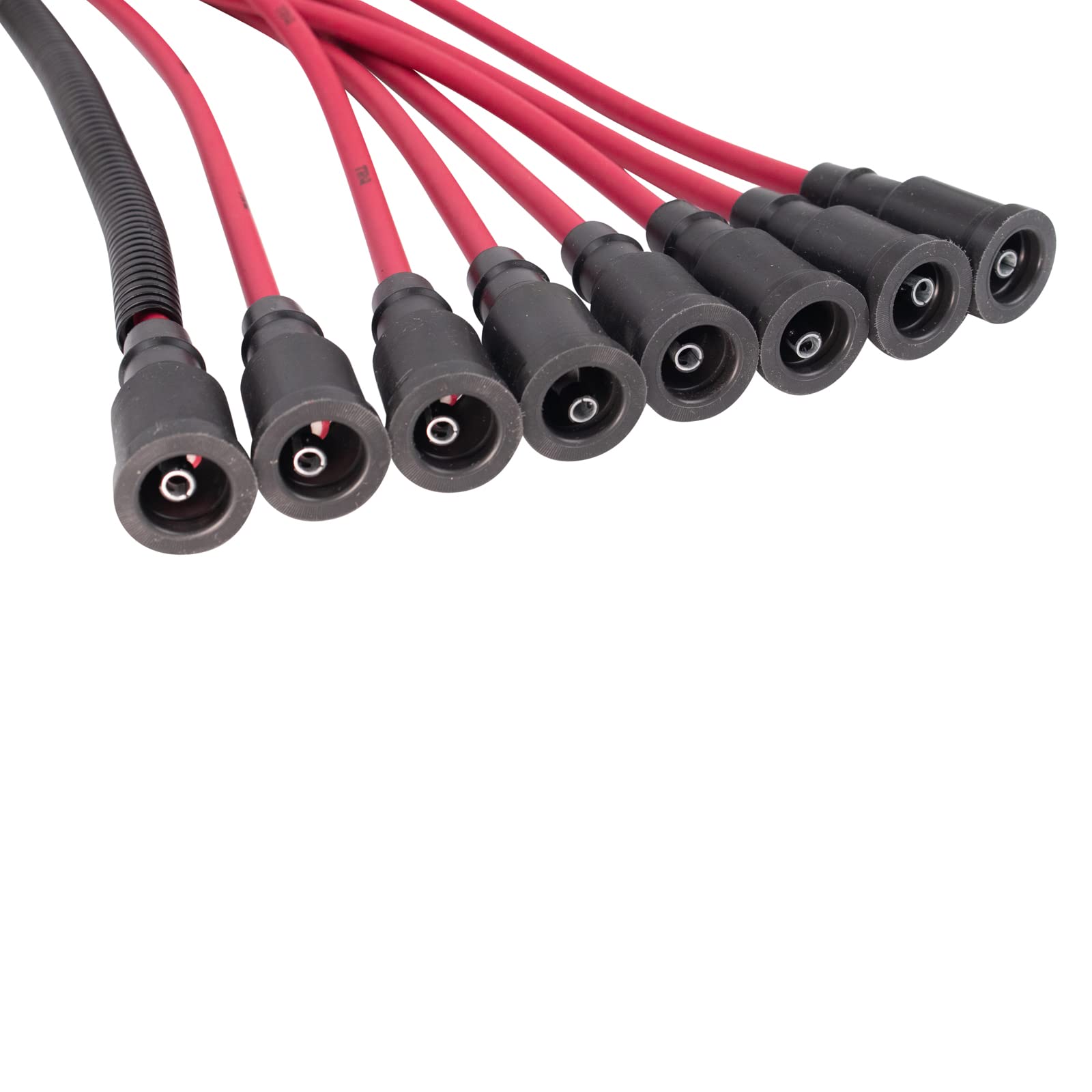 TRQ Performance Spark Plug Wire Kit Set Compatible with Dodge Ram 1500 2500 3500 Pickup Trucks & SUVs - High Performance Ignition Upgrade for Better Fuel Efficiency & Engine Power - Ideal for Off-Roading, Towing & Daily Driving