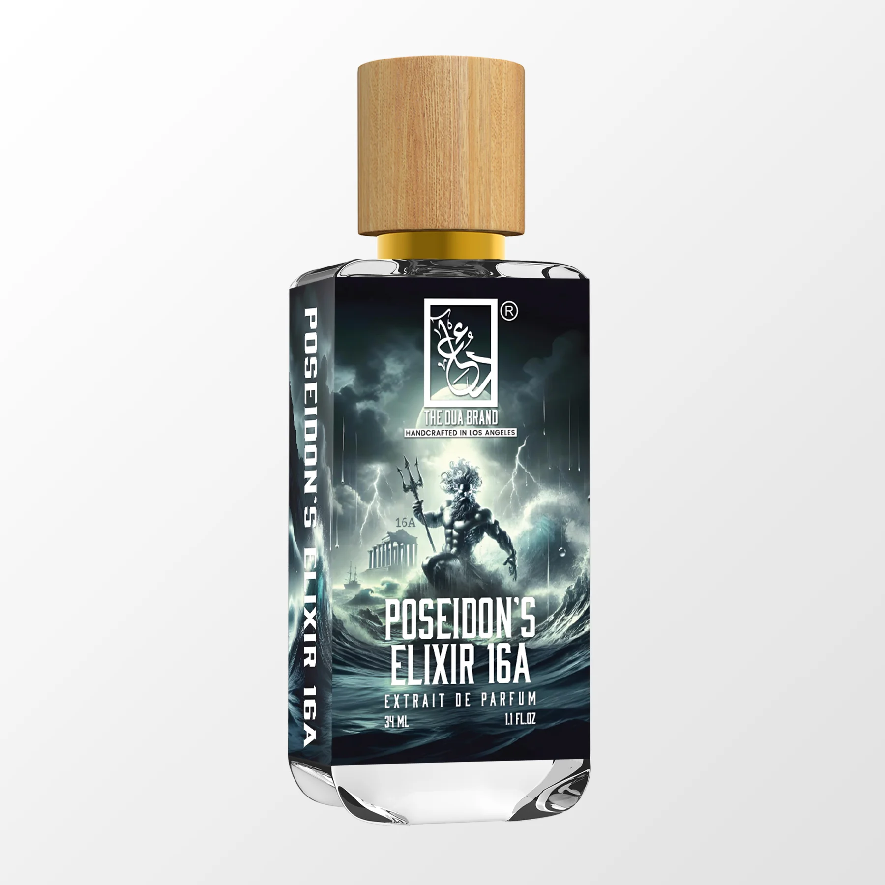 Poseidon's Elixir 16A - Premium Hair Growth Serum with Natural Ingredients | Stimulates Hair Follicles & Reduces Hair Loss | Perfect for Men & Women Seeking Thicker, Healthier Hair at Home