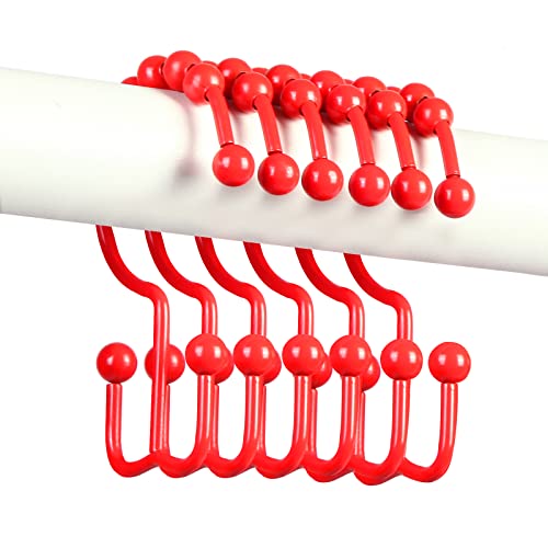 Red（shower Curtain Hooks Style a ）