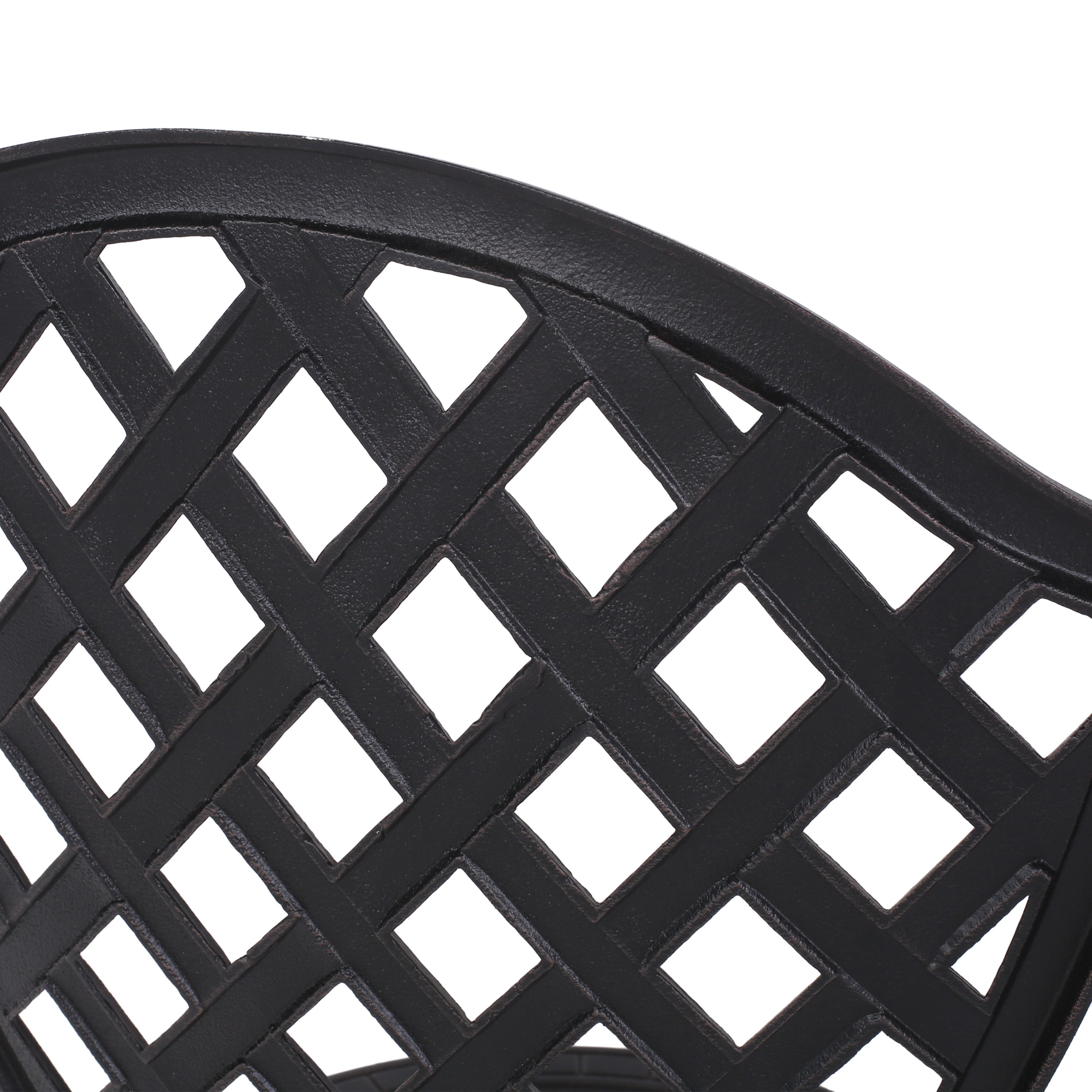 Premium Bistro Set with Metal Frame - Outdoor Patio Dining Furniture for Garden, Poolside & Backyard Relaxation
