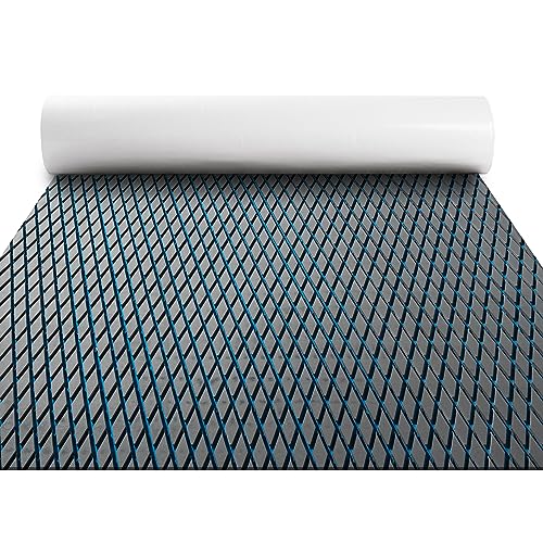 Dark Grey & Blue Lines