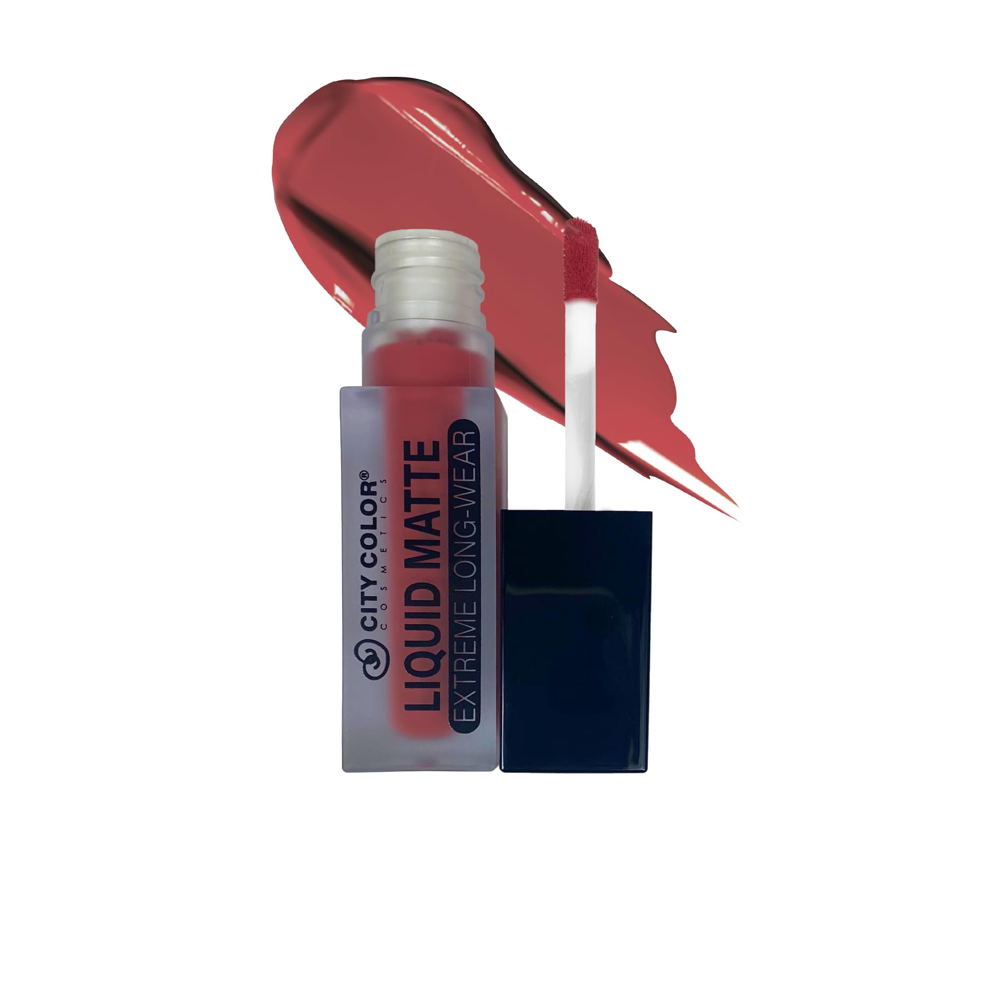 CITY COLOR Liquid Matte Lipstick - Tea Rose Shade | Long-Lasting, Vegan & Cruelty-Free Makeup for Everyday Wear & Special Occasions