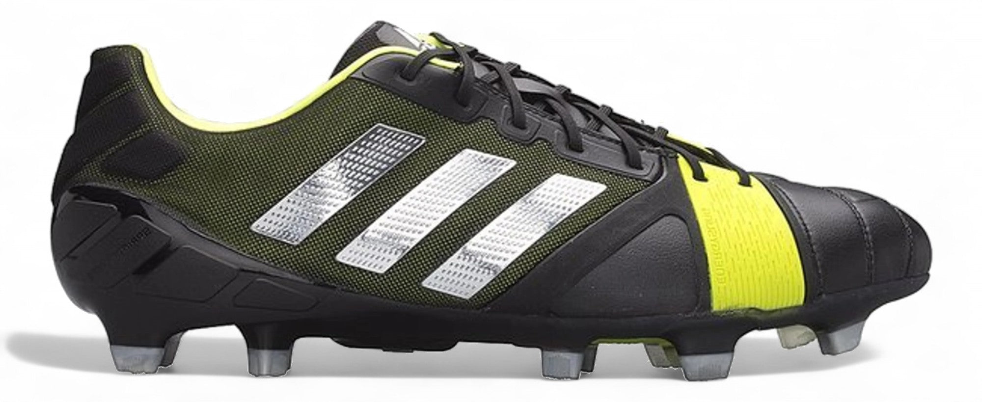 Adidas Nitrocharge 1.0 FG Soccer Cleats - Black/Electricity - Firm Ground Football Shoes for Men - Perfect for Competitive Matches & Turf Training