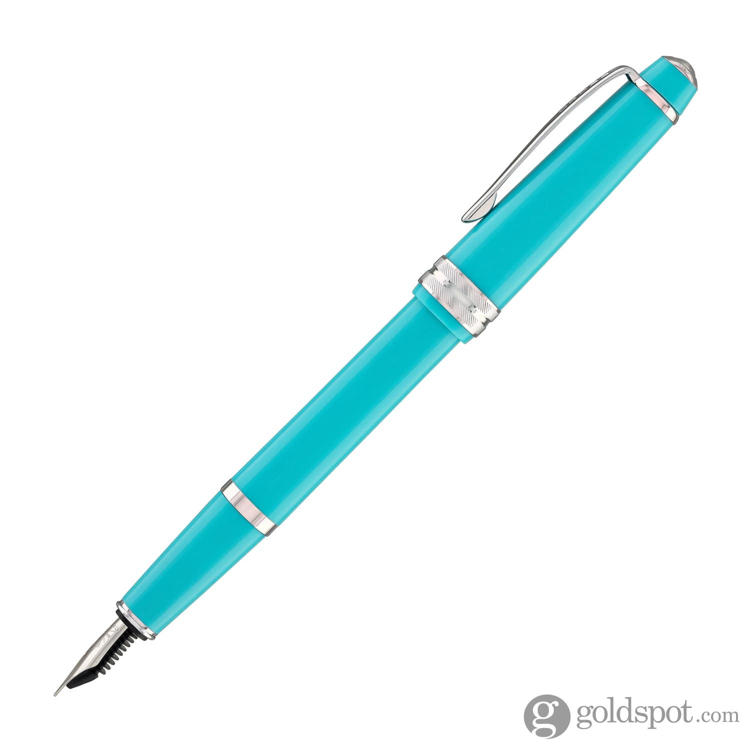 Premium Cross Bailey Light Fountain Pen - Polished Teal Resin, Smooth Writing Nib - Perfect for Journaling, Note Taking & Gift Giving