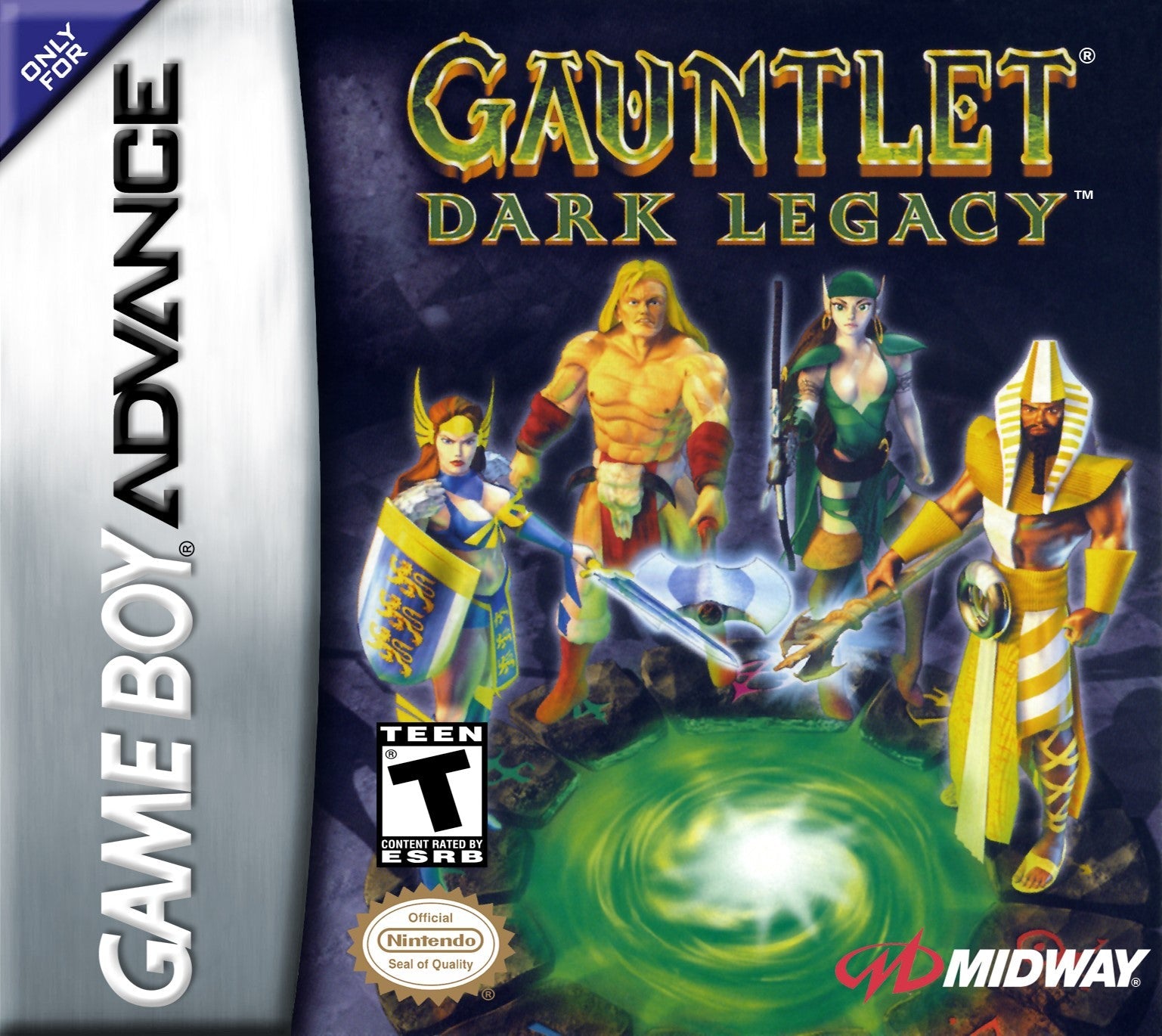 Gauntlet Dark Legacy - Classic Arcade Action RPG Game for PlayStation 2 | Multiplayer Dungeon Crawler Adventure | Perfect for Game Nights & Retro Gaming Enthusiasts