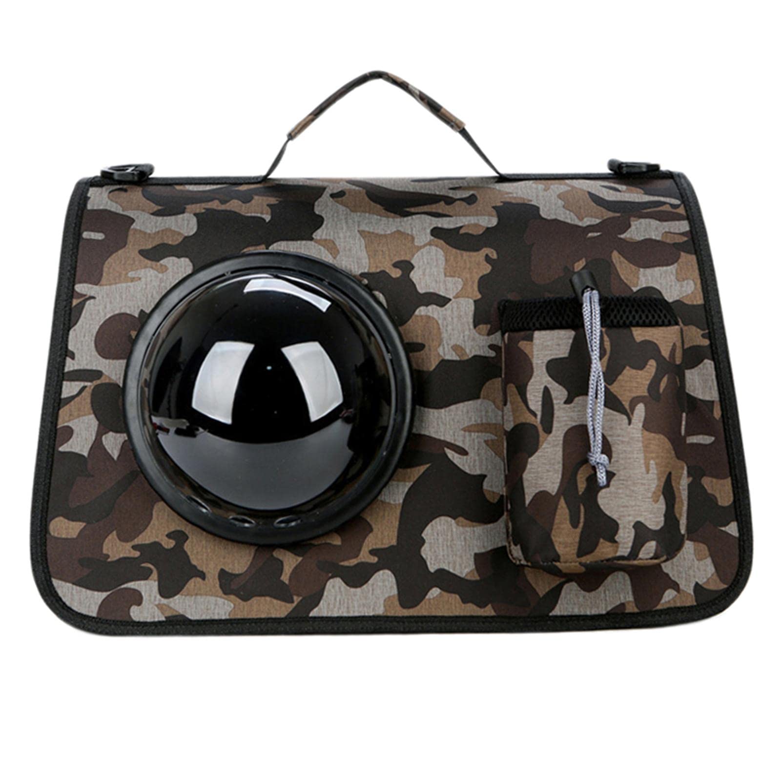 Enakshi 3D Camouflage Pet Carrier Bag for Dogs & Cats - Portable Travel Tote for Outdoor Cycling, Hiking & Adventures | Durable Pet Supplies & Accessories
