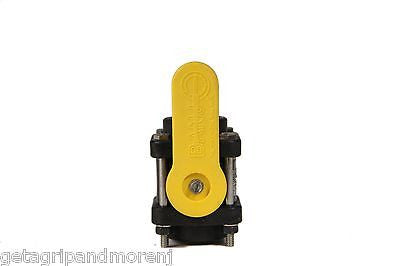 BANJO V1001 1 Inch NPT Bolted Ball Valve 150 PSI with VITON Seals - Ideal for Industrial, Plumbing, and Water Treatment Applications
