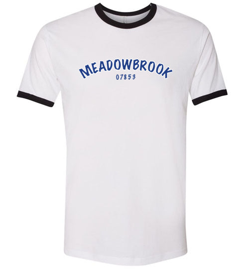 Meadowbrook Ringer T-Shirt for Men & Women | Vintage Style Cotton Tee | Casual Wear & Summer Outfits