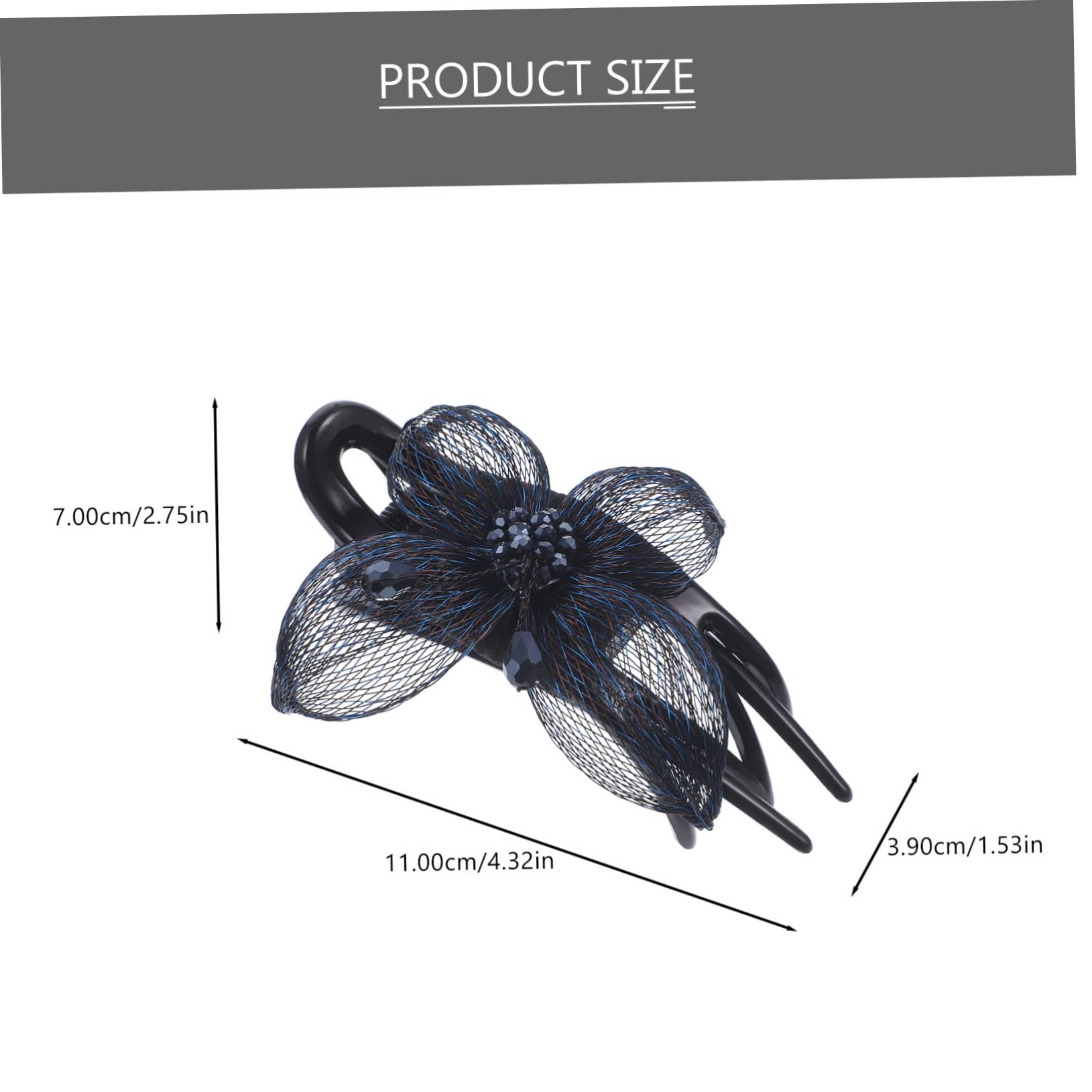Elegant Mikinona Hair Clip Ponytail Holder for Women & Teens - Perfect for Prom, Weddings & Everyday Styling