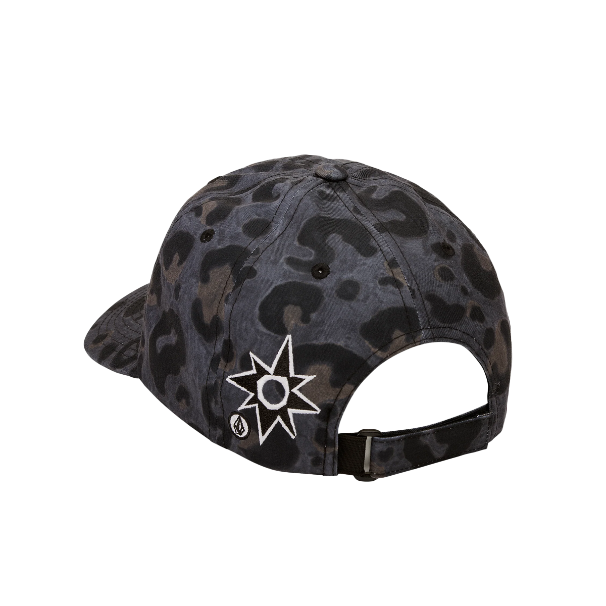 Volcom Seth Conboy Hat - Asphalt Black | Adjustable Snapback Cap for Men & Women | Perfect for Outdoor Activities, Sports & Casual Wear