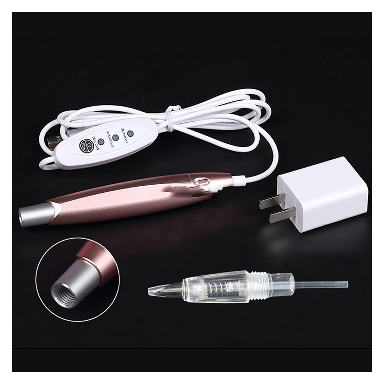 Professional Tattoo Machine Kit for Microblading & Permanent Makeup - Perfect for Eyebrows, Lips & Eyeliner Tattooing