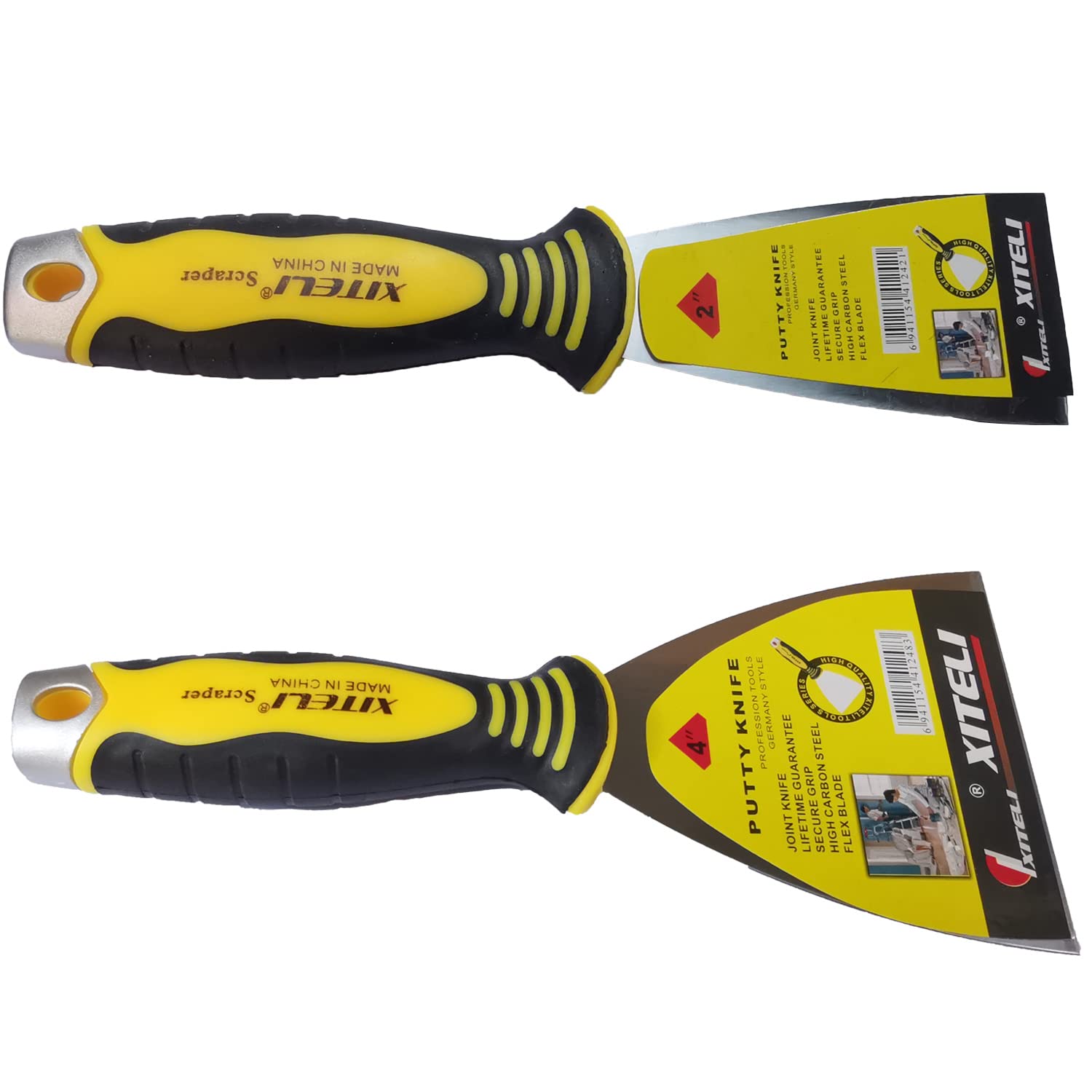 2-Pack Stainless Steel Putty Knives - 2