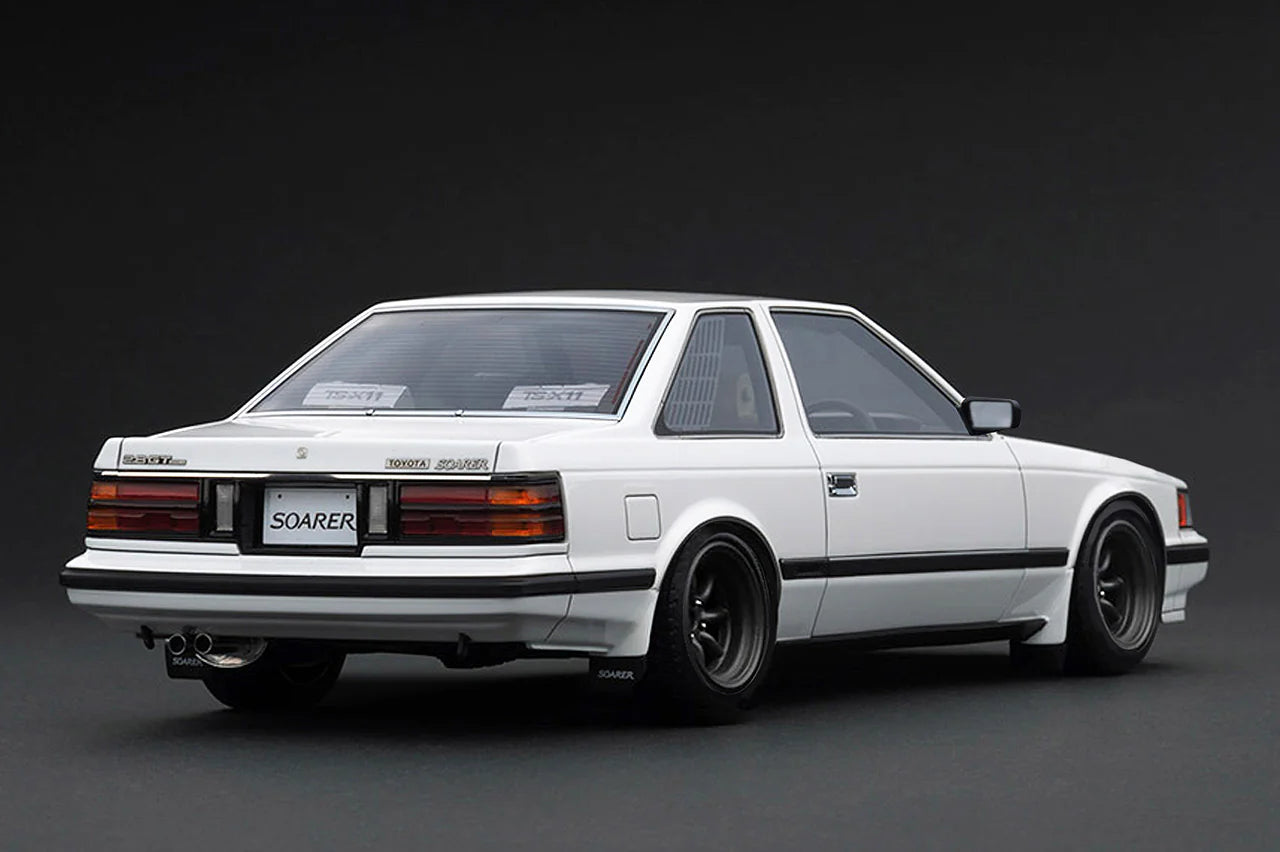 1:18 Scale Toyota Soarer 2800GT Extra (Z10) White Diecast Model Car - Perfect for Collectors, Display, and Japanese Classic Car Enthusiasts