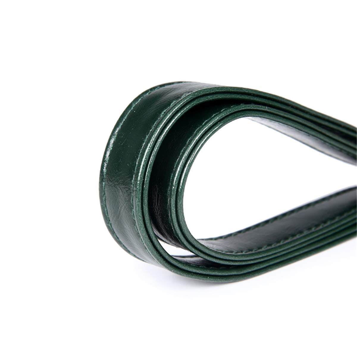 2.5 Inch Adjustable Crossbody Bag Strap - Genuine Sheepskin Pattern Leather Replacement Purse Strap for Handbags & Shoulder Bags (59 Inches, Green) | Perfect for Everyday Use, Travel & Fashion Accessories