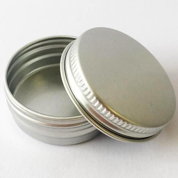 15ml Aluminum Round Reusable Food Storage Container with Airtight Lid - Perfect for Meal Prep, Spice Storage & Travel Snacks