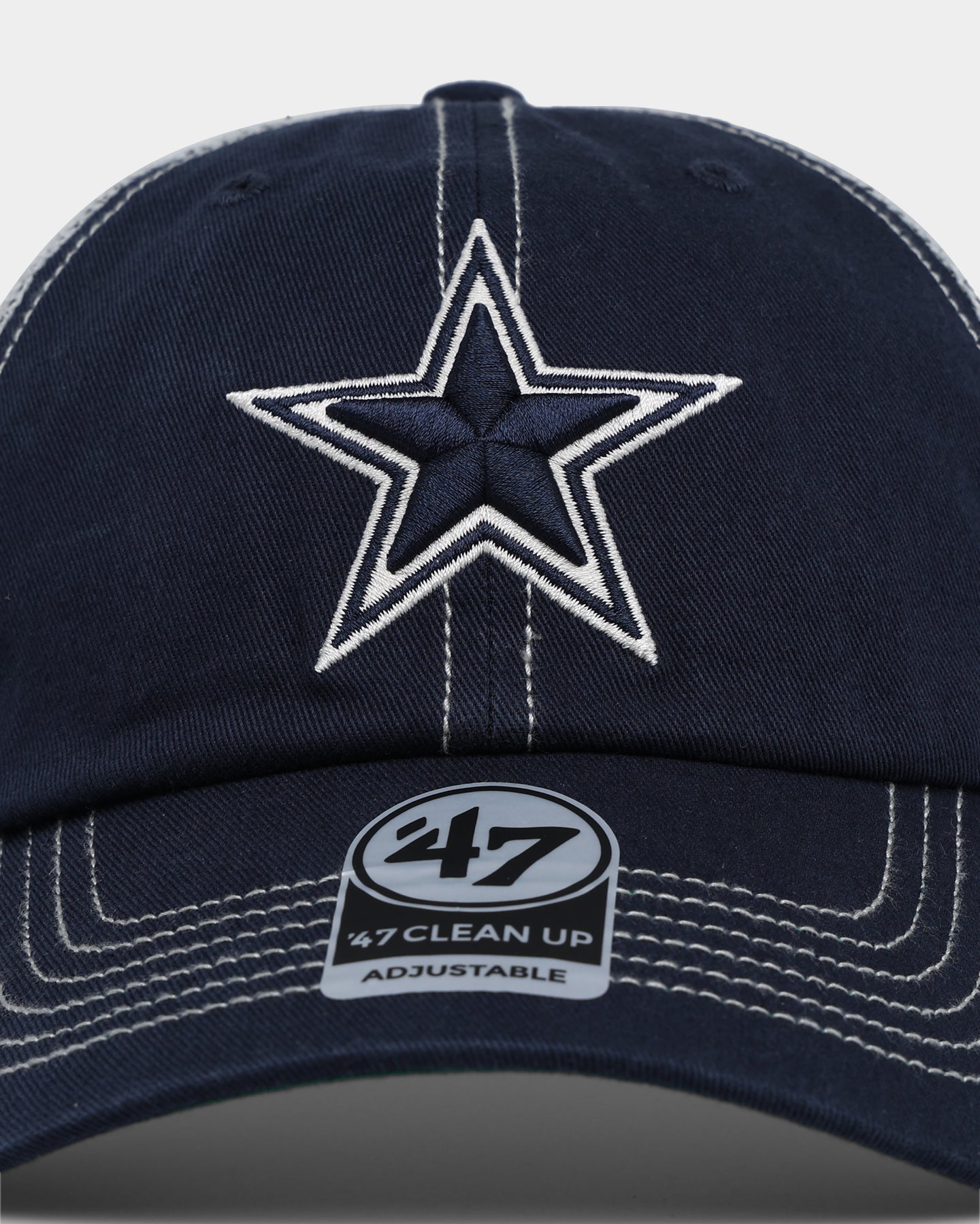 47 Brand Dallas Cowboys Snapback Hat - Navy Blue Adjustable Trawler Cap for Men & Women - Perfect for Sports Games, Casual Wear, and Fan Collections
