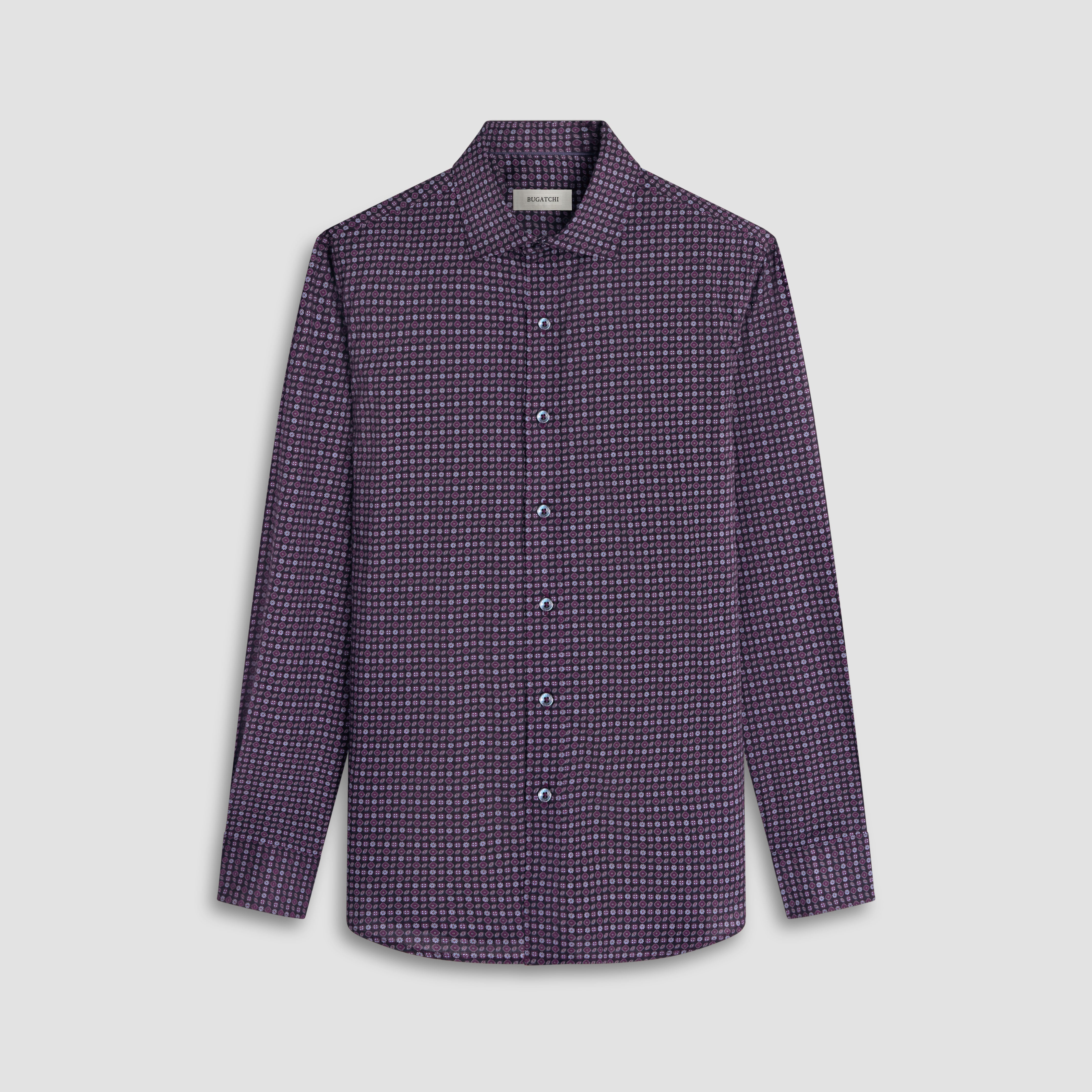 Axel Mosaic Print Casual Shirt for Men - Stylish & Comfortable Button Down Shirt for Office, Party & Everyday Wear