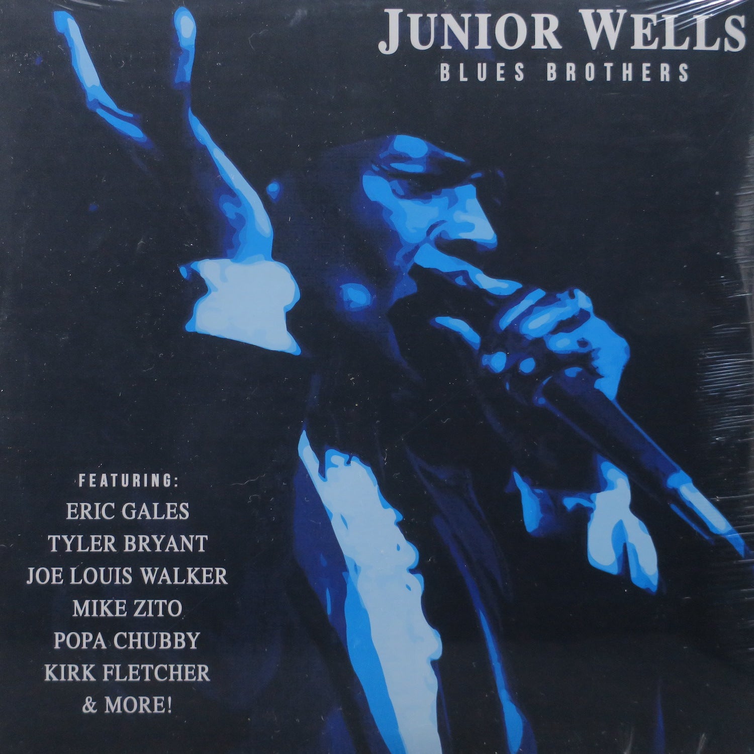 Junior Wells 'Blues Brothers' Vinyl LP Record - Classic Chicago Blues Music for Collectors & Audiophiles - Perfect for Home Listening, Music Collections & Vintage Vinyl Enthusiasts