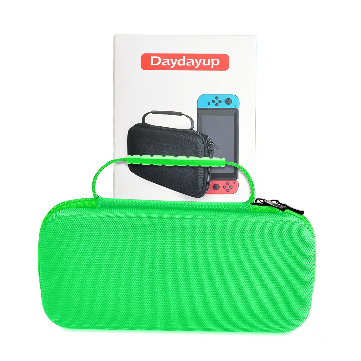 Premium Nintendo Switch & Switch OLED Carrying Case - Hard Shell Travel Pouch with 20 Game Cartridge Slots | Protective Storage for Console & Accessories | Perfect for Travel, Commuting & Gaming On-The-Go