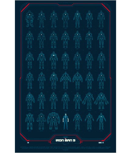 Iron Man 3 Collectible Figure - Phantom City Creative Marvel Superhero Action Figure for Display & Gifts