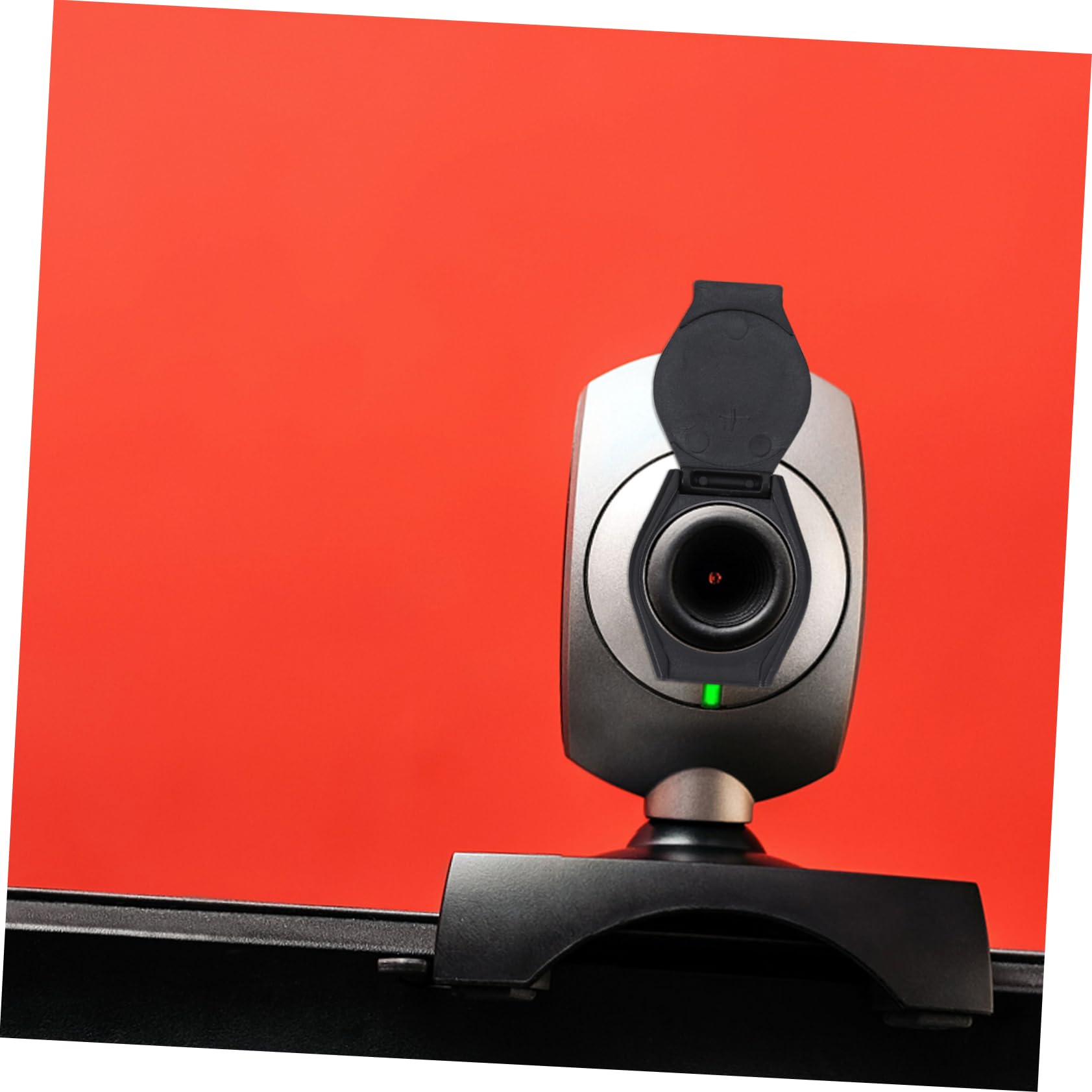 10pcs Webcam Cover Shutter - Privacy Protection for Laptop & Desktop Cameras - Anti-Spy Lens Cover for Zoom Meetings & Online Classes (Black)