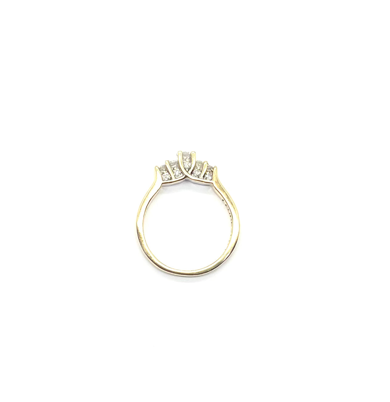 Diamond Trellis Ring with 'I Forever Do' Inscription - Elegant Wedding Band for Women, Perfect for Engagement, Anniversary & Romantic Gifts