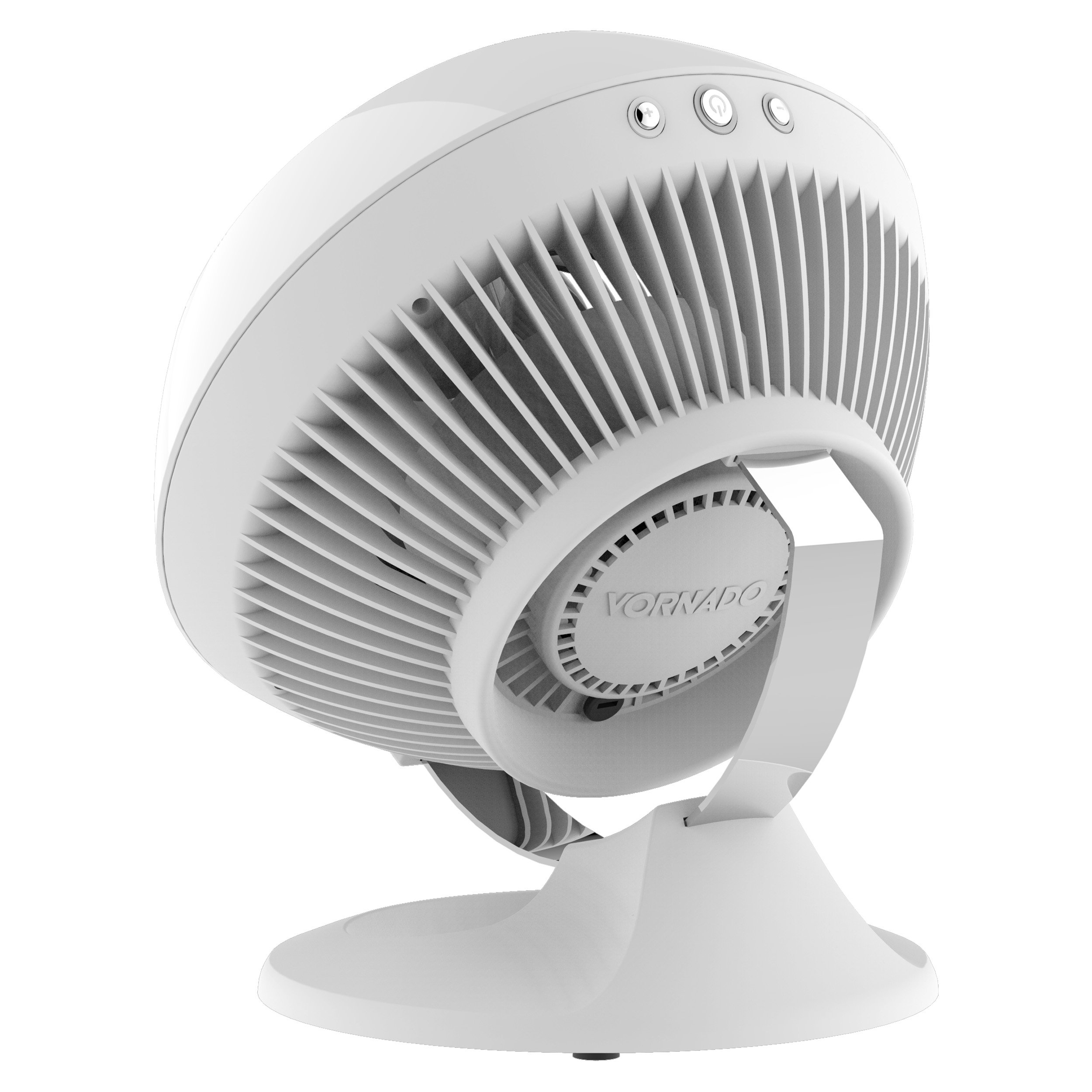 Vornado 560 Medium Air Circulator Fan - 4 Speed Adjustable Floor Fan with Quiet Operation, Easy Clean Design for Home, Office & Bedroom (White) | Whole Room Cooling & Air Circulation Solution