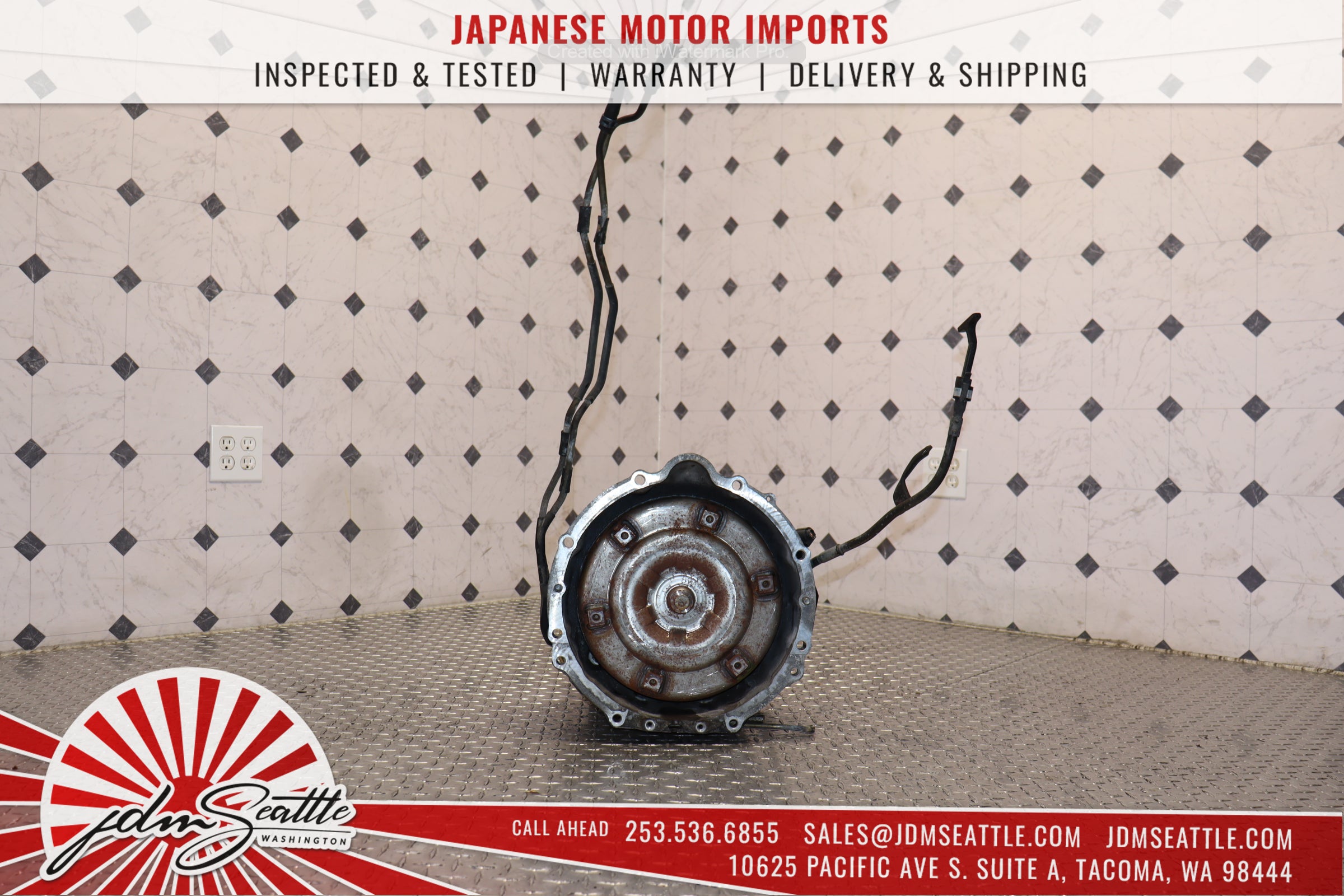 JDM 1UZ Automatic Transmission 1991-1997 - Compatible with Lexus LS400 GS400 SC400 1UZ-FE Non-VVTI - Perfect for Engine Swap & Performance Upgrades