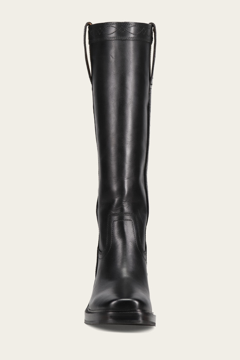Kate Pull On Wide Calf Boots for Women - Comfortable Stretchable Winter Riding Boots | Perfect for Casual Outfits, Office Wear & Cold Weather