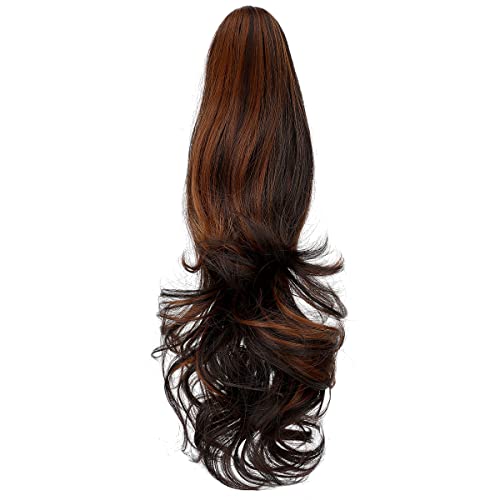 Ash Blonde Mix Brown-CURLY