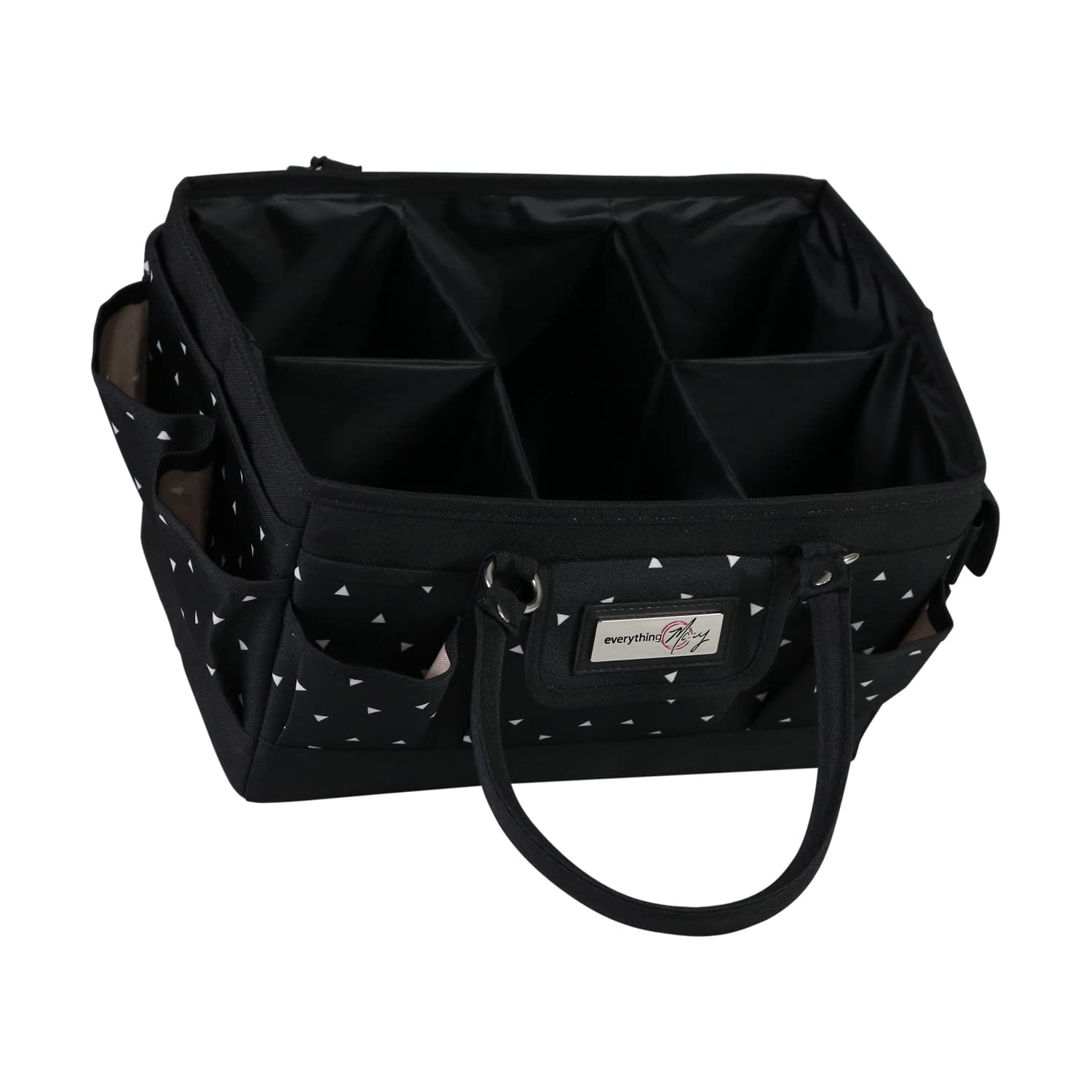 Everything Mary Deluxe Collapsible Storage Organizer with Handles - Multi-Purpose Tote for Diapers, Snacks, Toys, Office Supplies & Home Essentials | Perfect for Nursery, Travel, School & Daily Organization