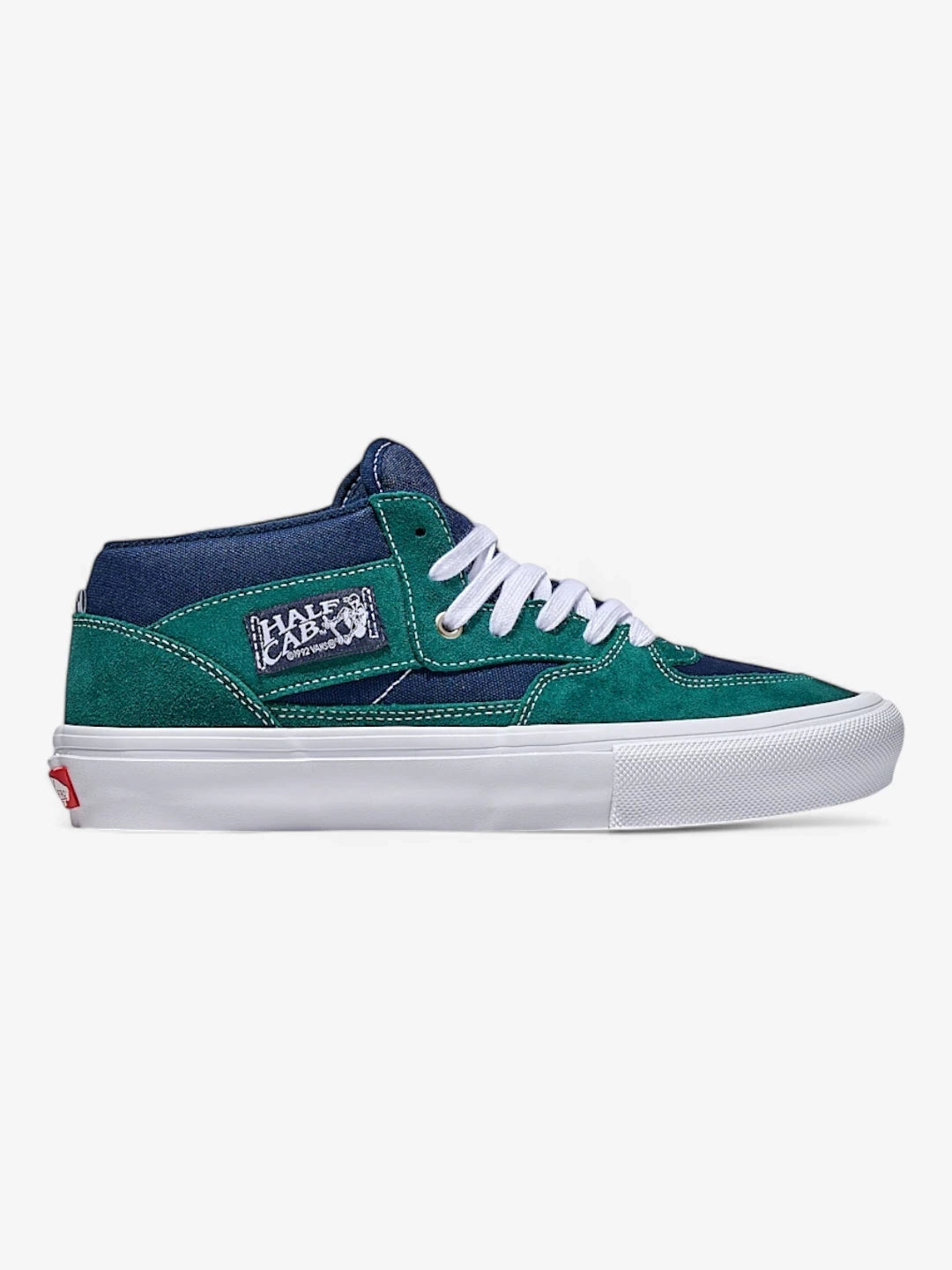 Vans Skate Half Cab Sneakers - Blue & Green Skateboarding Shoes for Men & Women | Perfect for Street Skating, Casual Wear & Urban Fashion