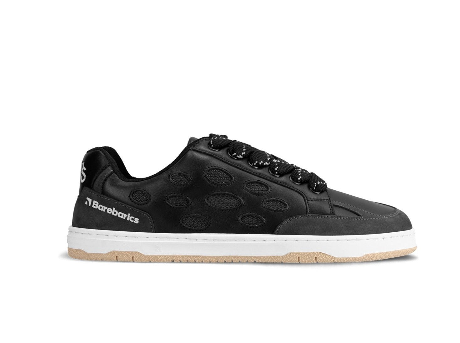 Barefoot Sneakers for Women & Men - Barebarics Fusion Minimalist Shoes in Black & White | Lightweight & Flexible for Running, Walking & Gym Workouts [CLEARANCE]