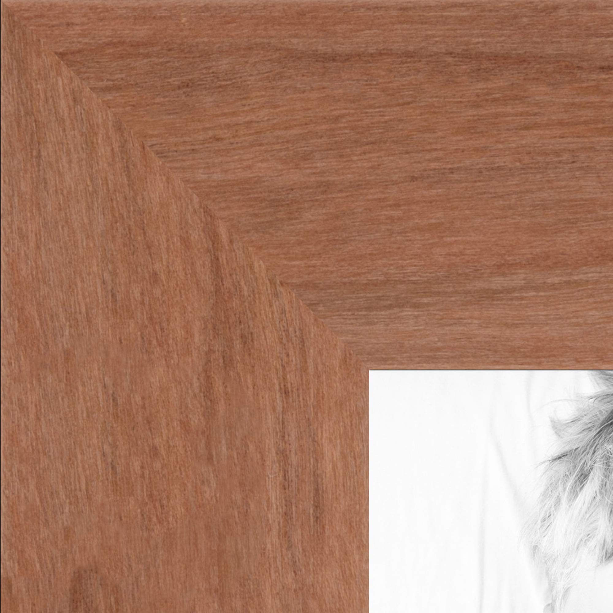 ArtToFrames 26x32 Inch Brown Wood Picture Frame - 1.25
