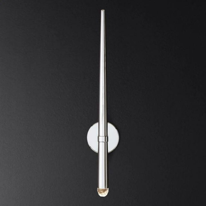 Helly Modern Torch Wall Sconce - Sleek LED Light Fixture for Indoor/Outdoor Decor - Perfect for Living Room, Bedroom, Patio & Garden Lighting