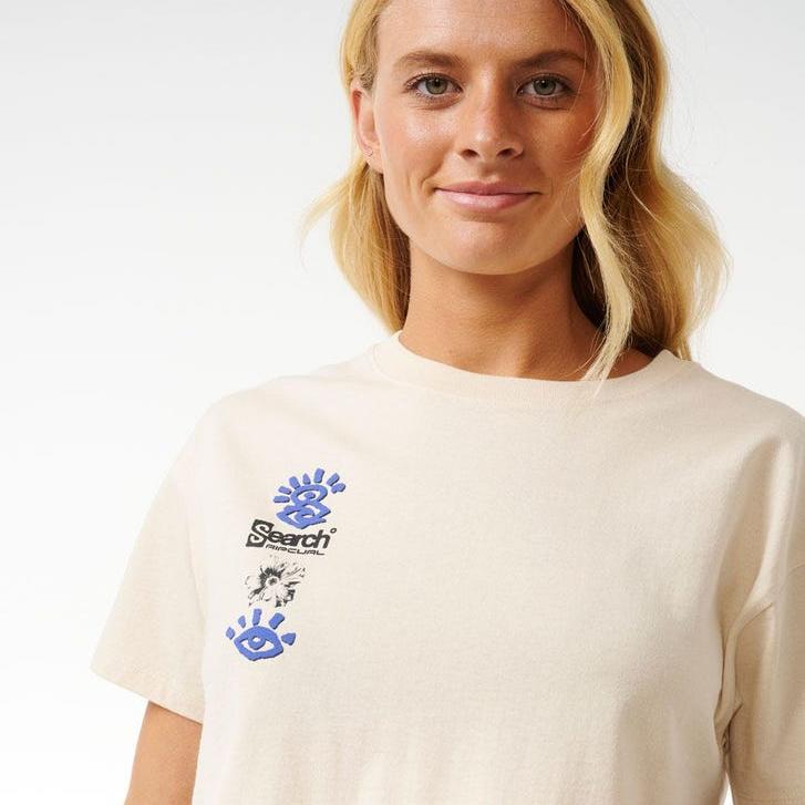 Rip Curl Quest Relaxed Fit T-Shirt for Men - Comfortable Casual Wear for Surfing, Beach & Everyday Outfits