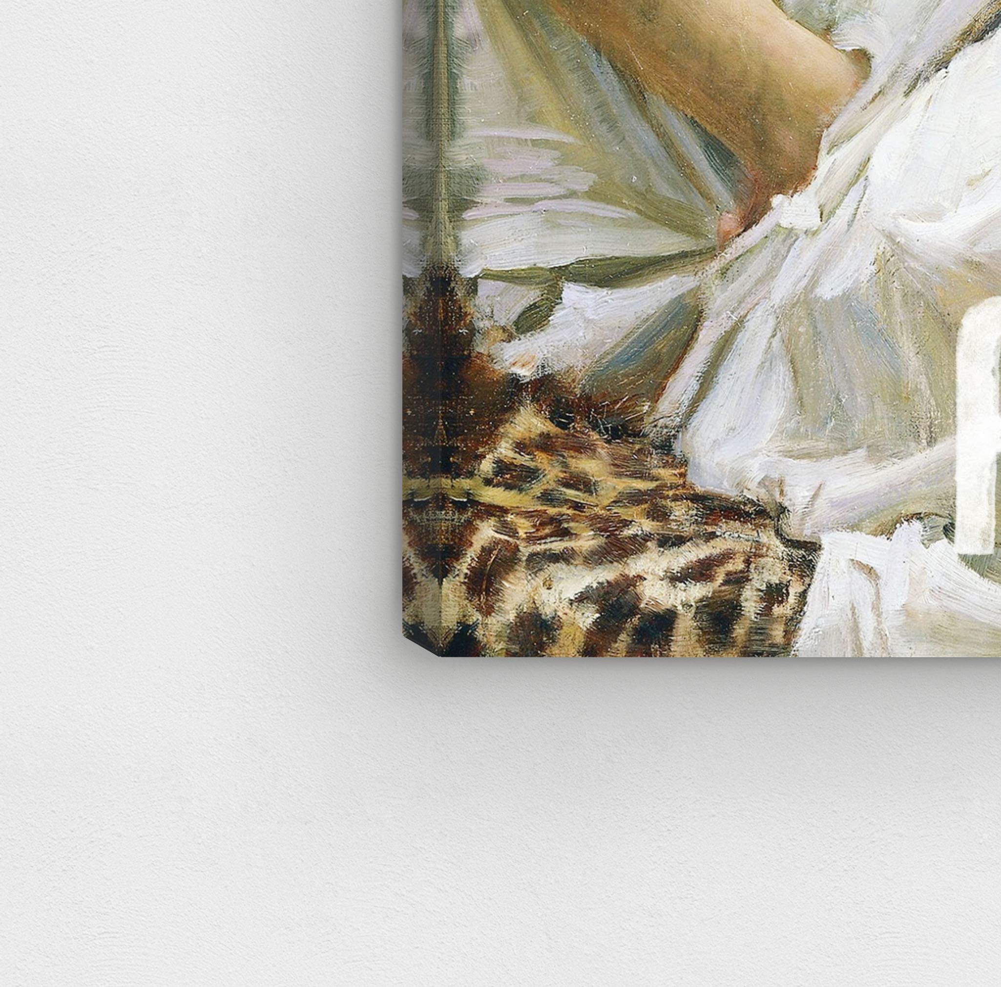 Oliver Gal Artist Co. 'I AM Art' Gold & White Canvas Wall Print - 30x36 Inch Modern Home Decor - Perfect for Living Room, Bedroom & Office Wall Art