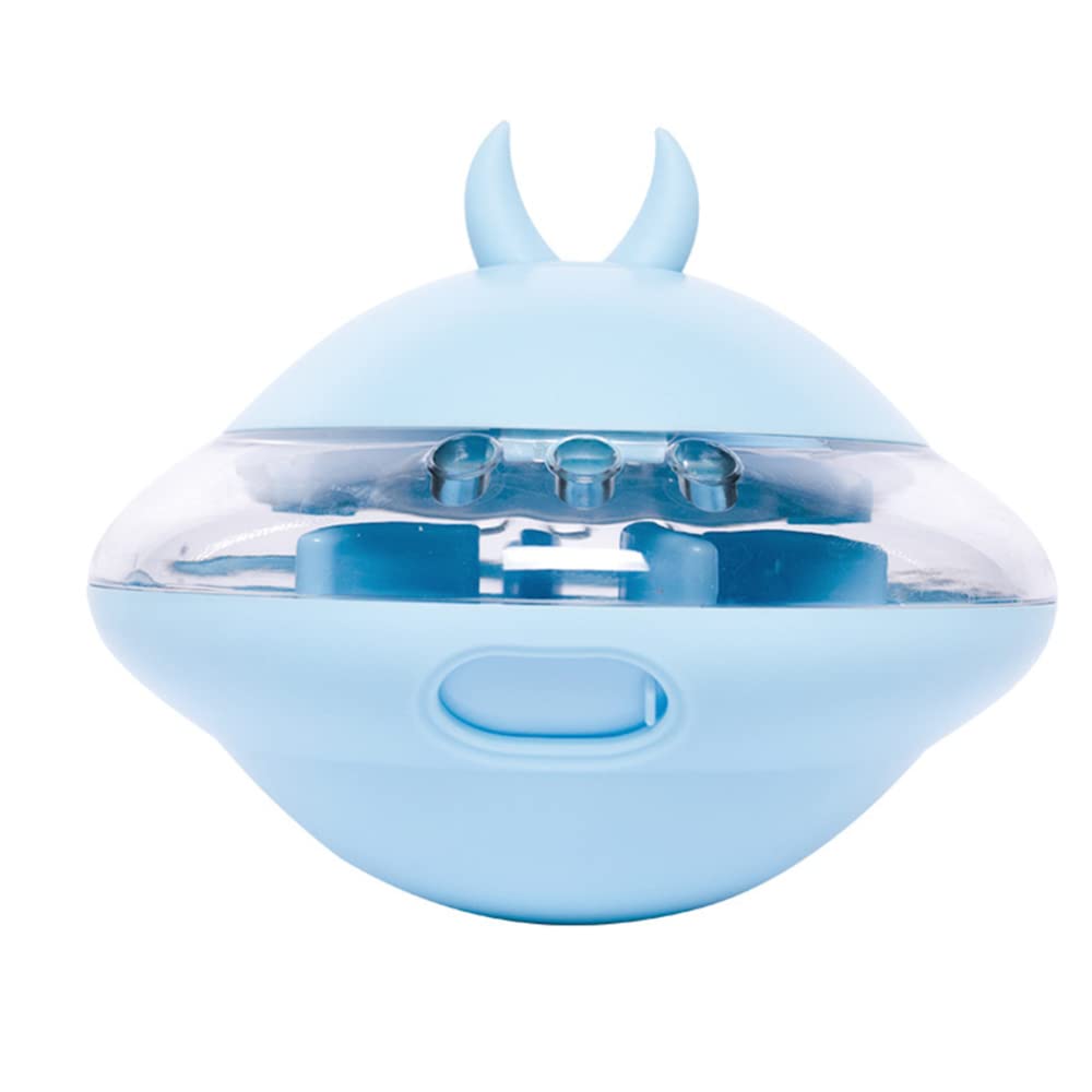 Interactive Dog Food Ball - Slow Feeder Pet Toy for Smart Dogs - Blue