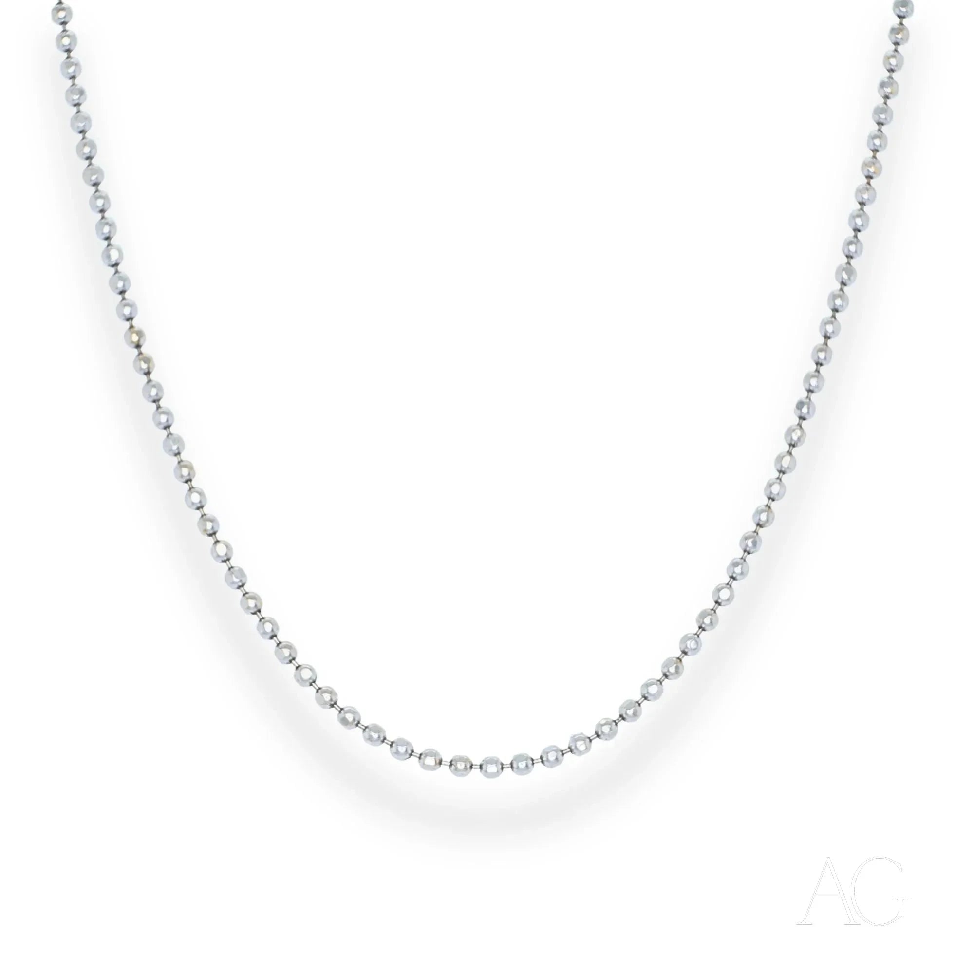 18K White Gold Anklet for Women - Elegant & Dainty Ankle Bracelet - Perfect for Beach, Parties & Everyday Wear