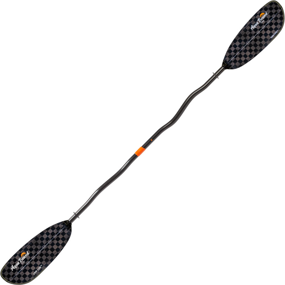 Aqua Bound Tango Carbon Bent Shaft Posi Lok 2-Piece Kayak Paddle - Lightweight & Durable for Touring, Fishing & Recreational Kayaking